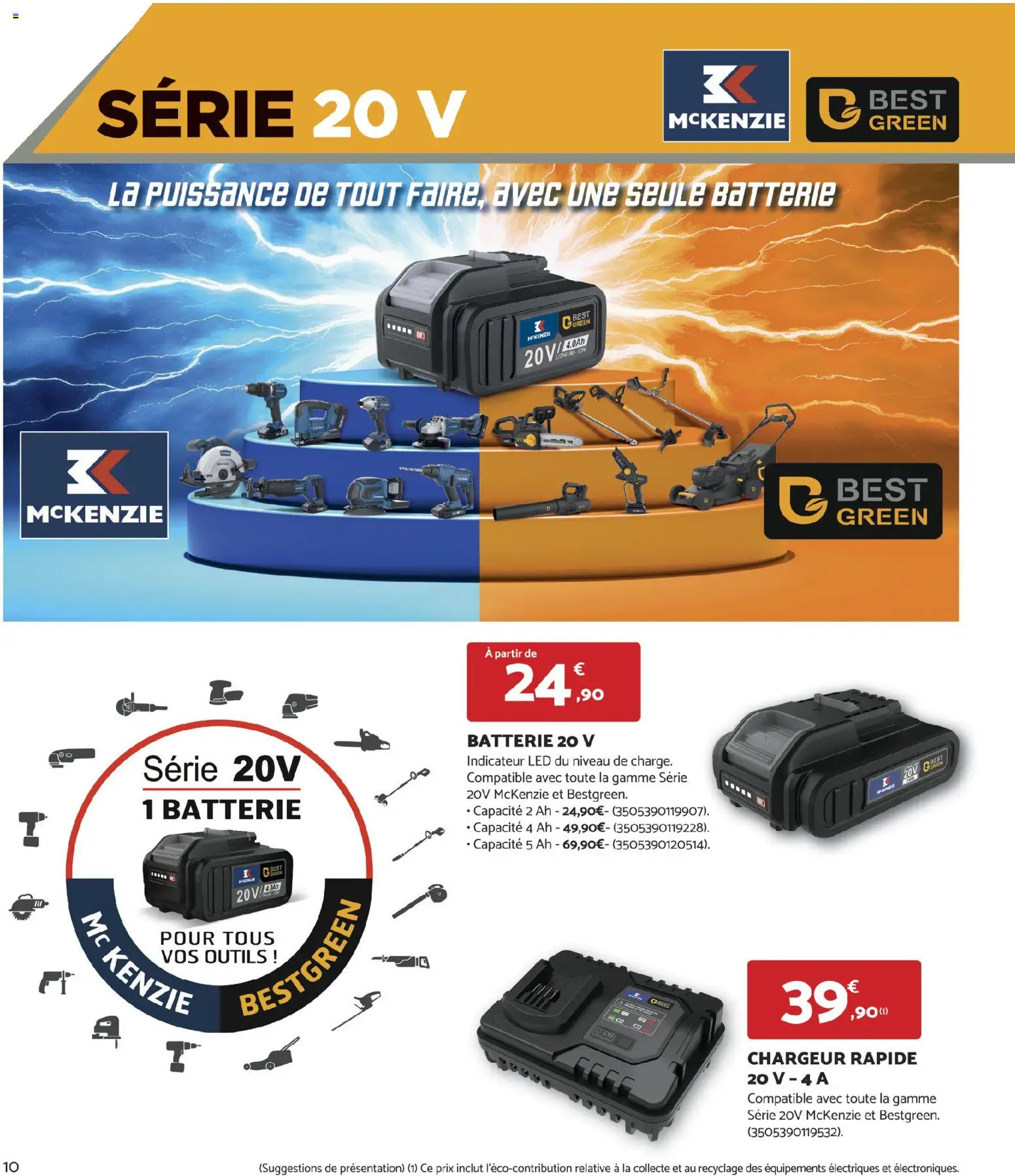 {H1} | Page: 10 | Produits: Outils, Batterie