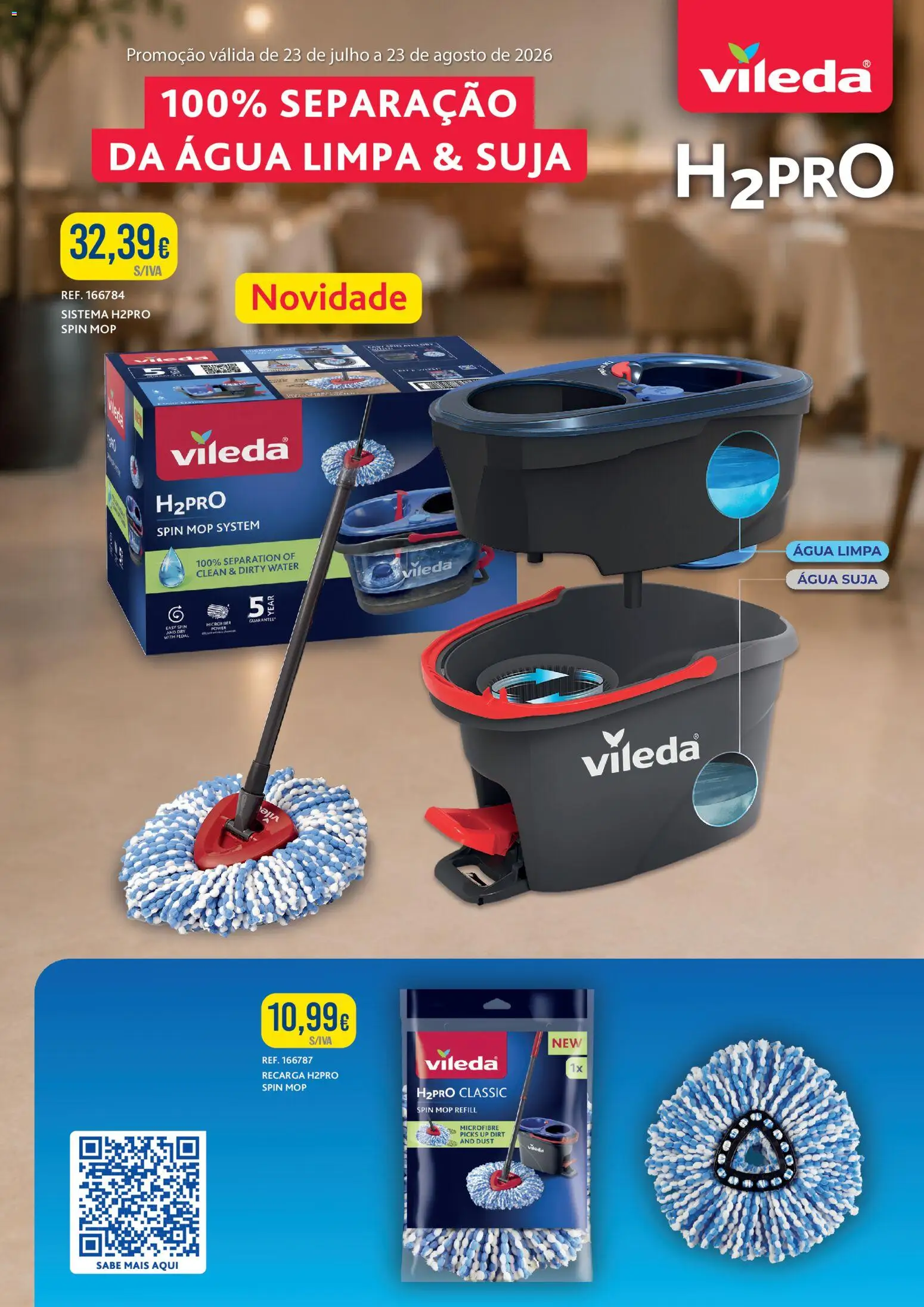 Makro Monofolha Vileda │ válido de 23/07/2026 | Página: 2 | Produtos: Agua