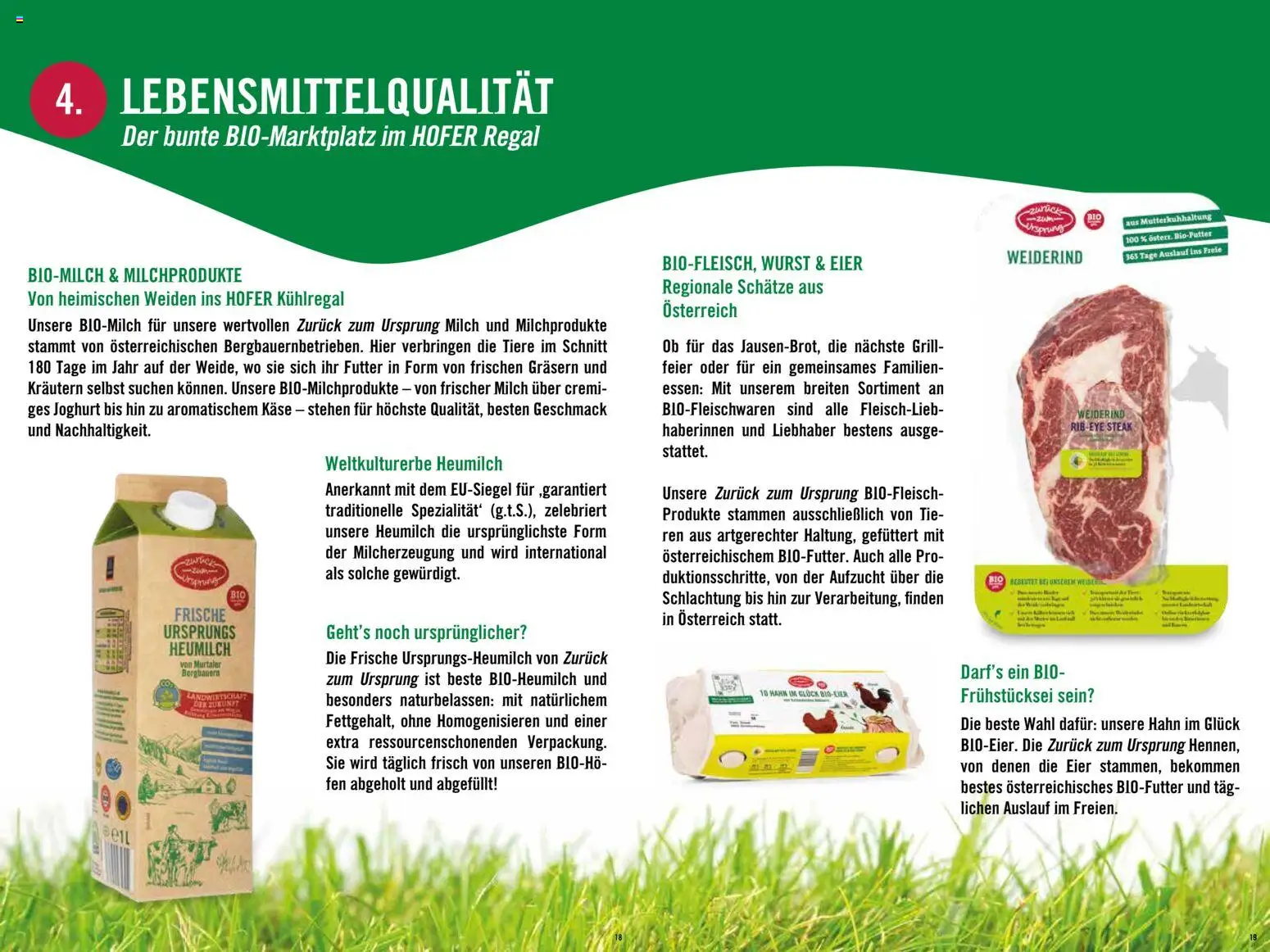 Hofer Alles über die nachhaltige Bio-Eigenmarke von HOFER. gültig ab 01.05.2026 | Seite: 10