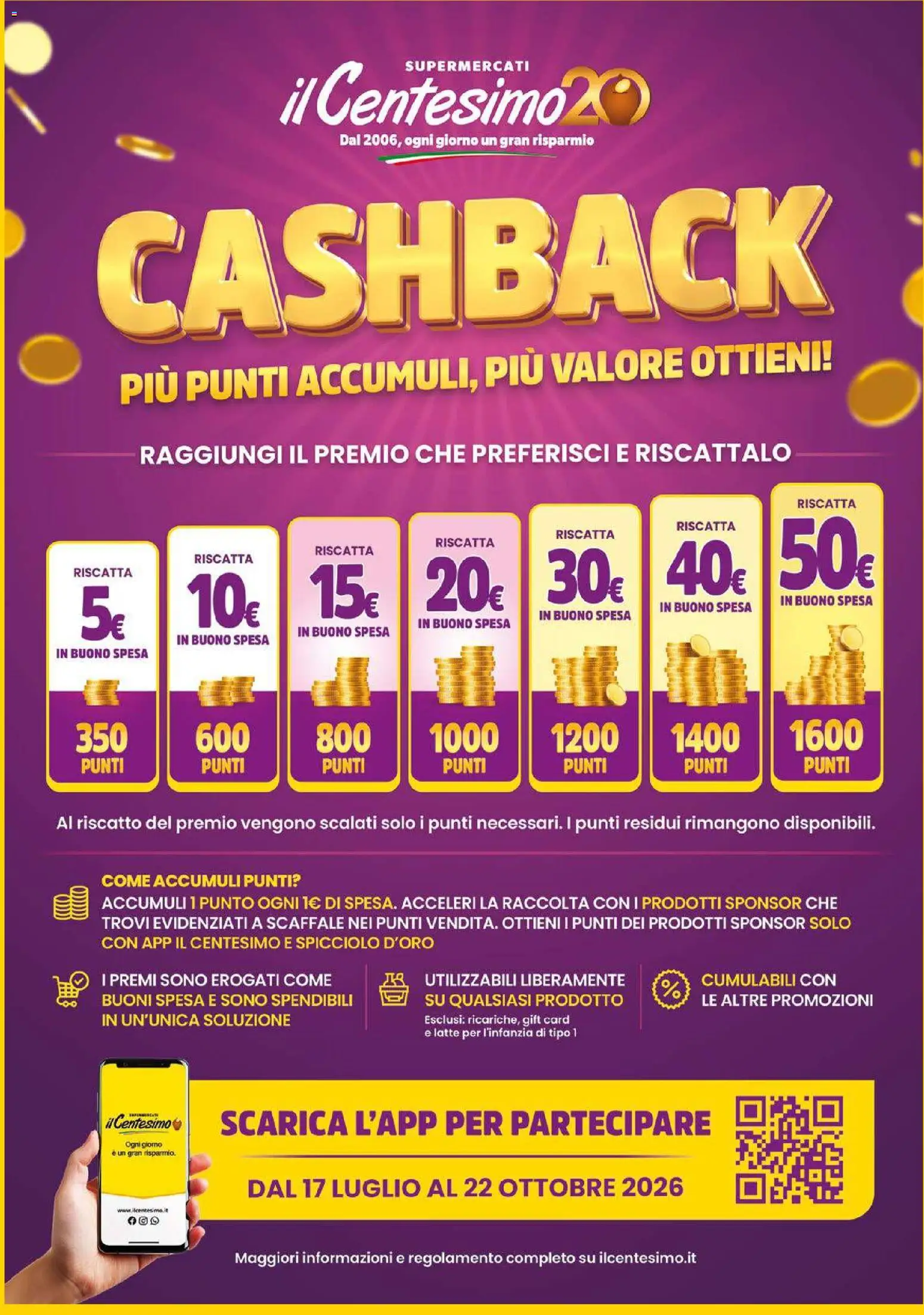 Volantino Il Centesimo del 31/07/2026 | Pagina: 8 | Prodotti: Latte, Scaffale