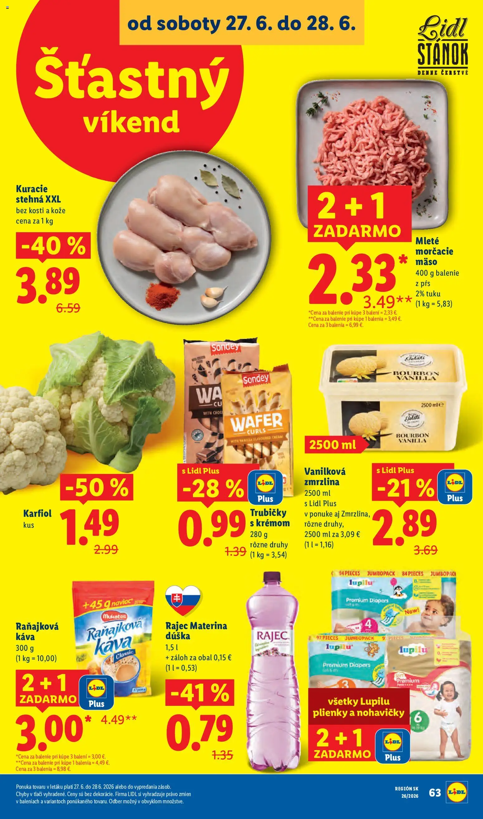 Nové Lidl akcie – leták je platný od 22.06.2026 | Strana: 93