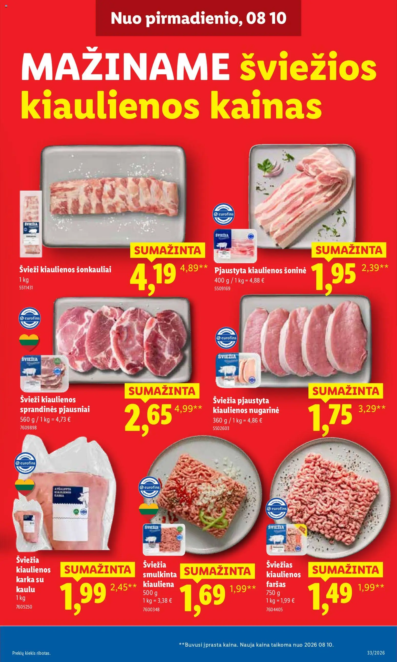 LIDL akcijos nuo 2026.08.10 | Puslapis: 3