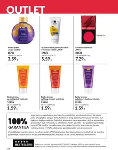 AVON leidinys galioja nuo 2026.08.01 | Puslapis: 136 | Prekių: Skaistalai, Putos, Kremas, Kakava