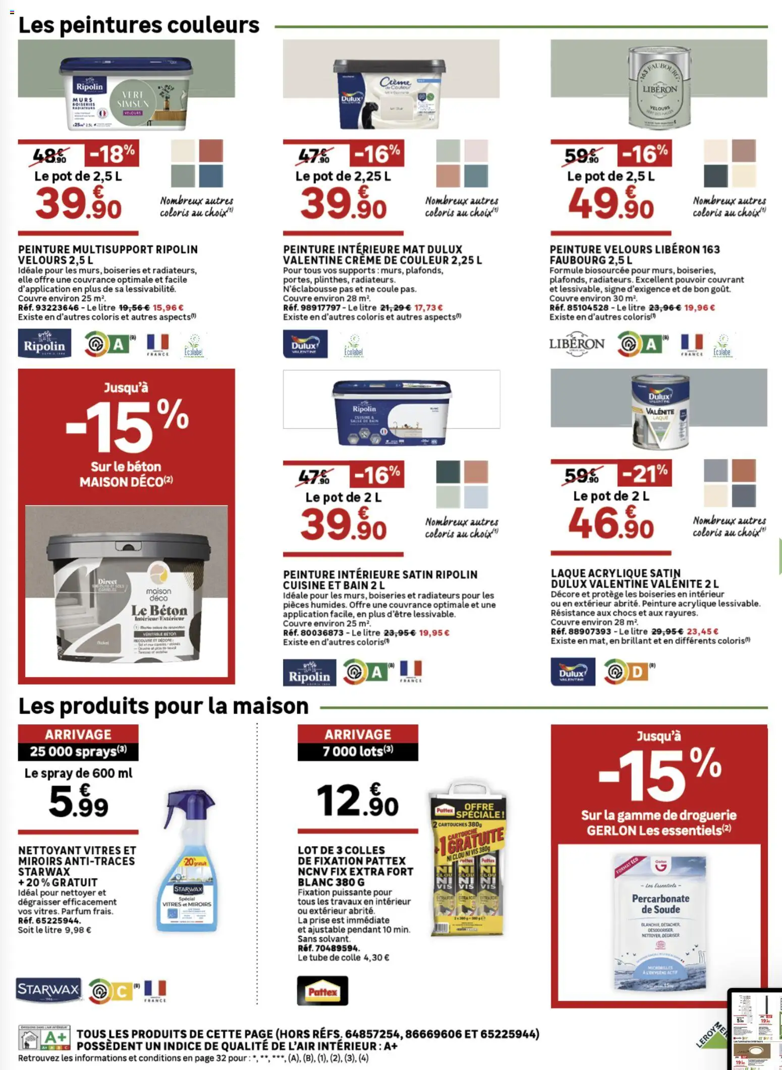 {H1} | Page: 13 | Produits: Peinture, Parfum, Colle, Peinture acrylique