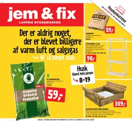 Jem & fix - Tilbudsavis uge 22 gyldig fra 24.05.2026