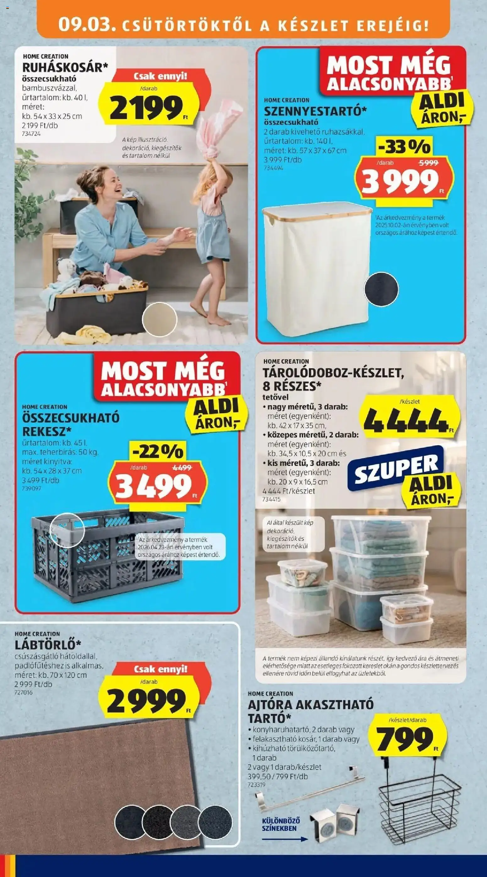 Aldi aktuális akciós újság - 2026.08.29. -tól/töl > akció, lapozható szórólap 🛍️ | Oldal: 30 | Termékek: Dekoráció