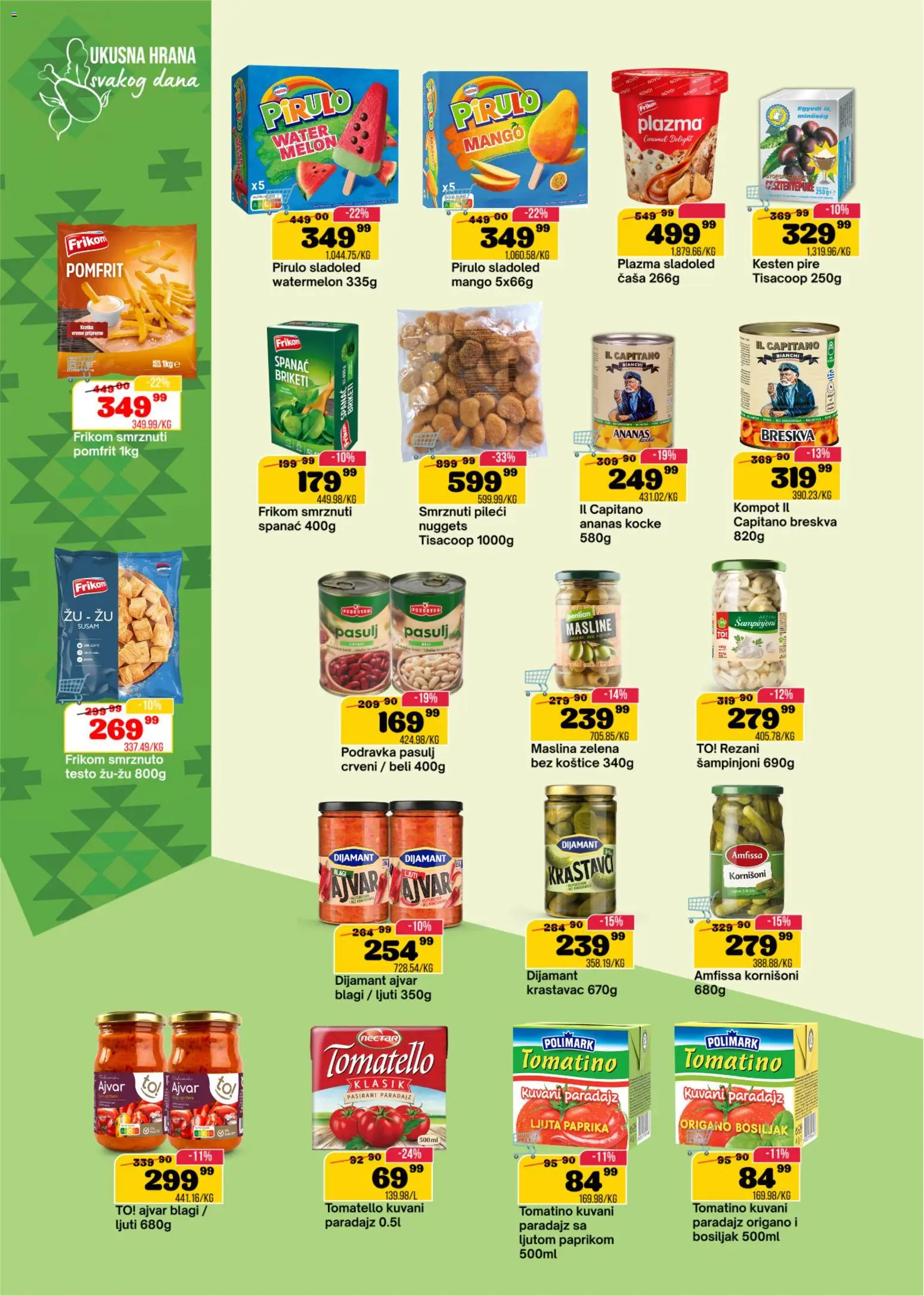 Senta Promet katalog - važi od 26.08.2026 | Strana: 8 | Proizvode: Ajvar, Testo, Paprika, Pire