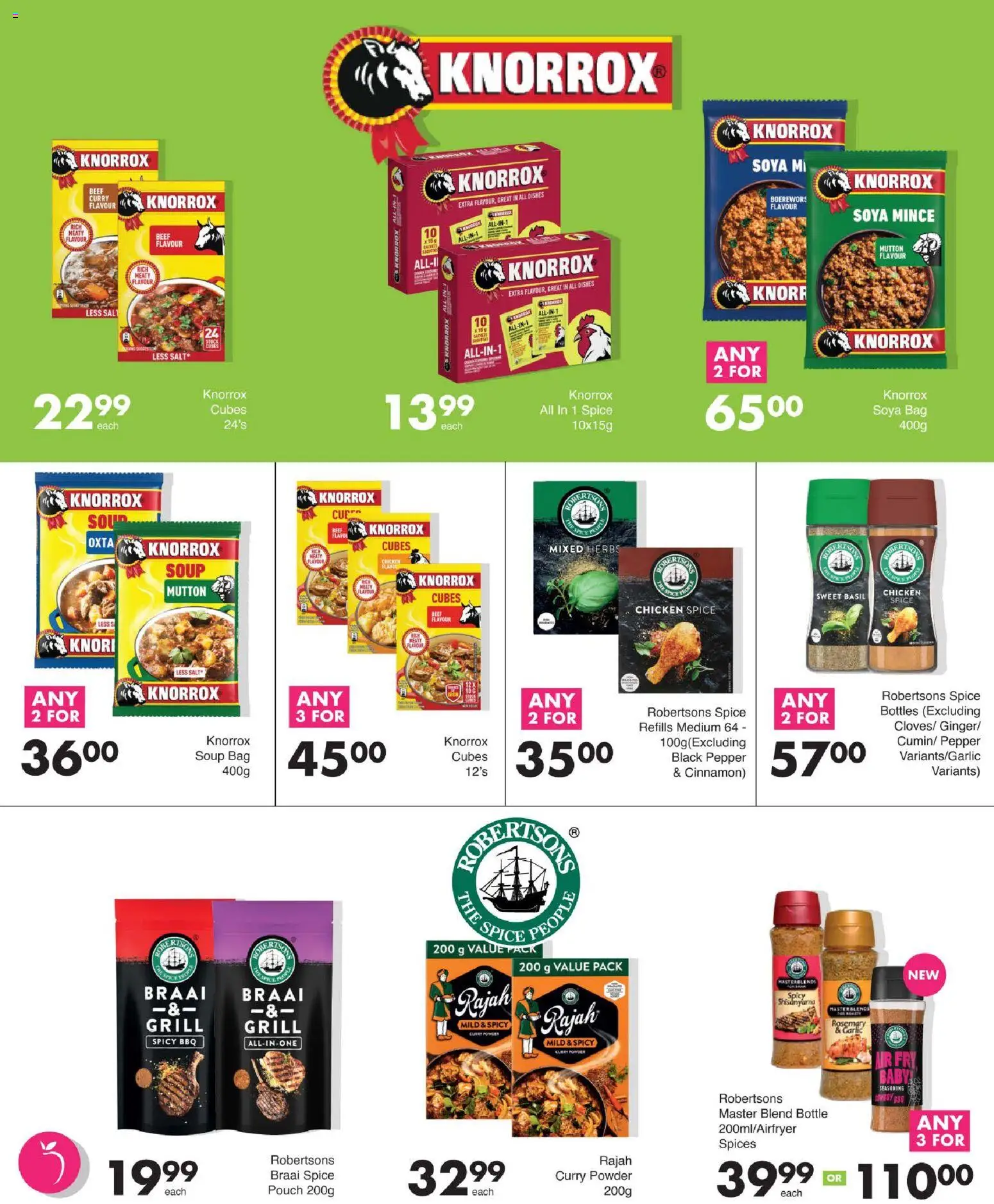 New Save catalogue – valid from 29/09/2026 | Page: 22 | Products: Chicken, Stock, Soya mince, Pepper