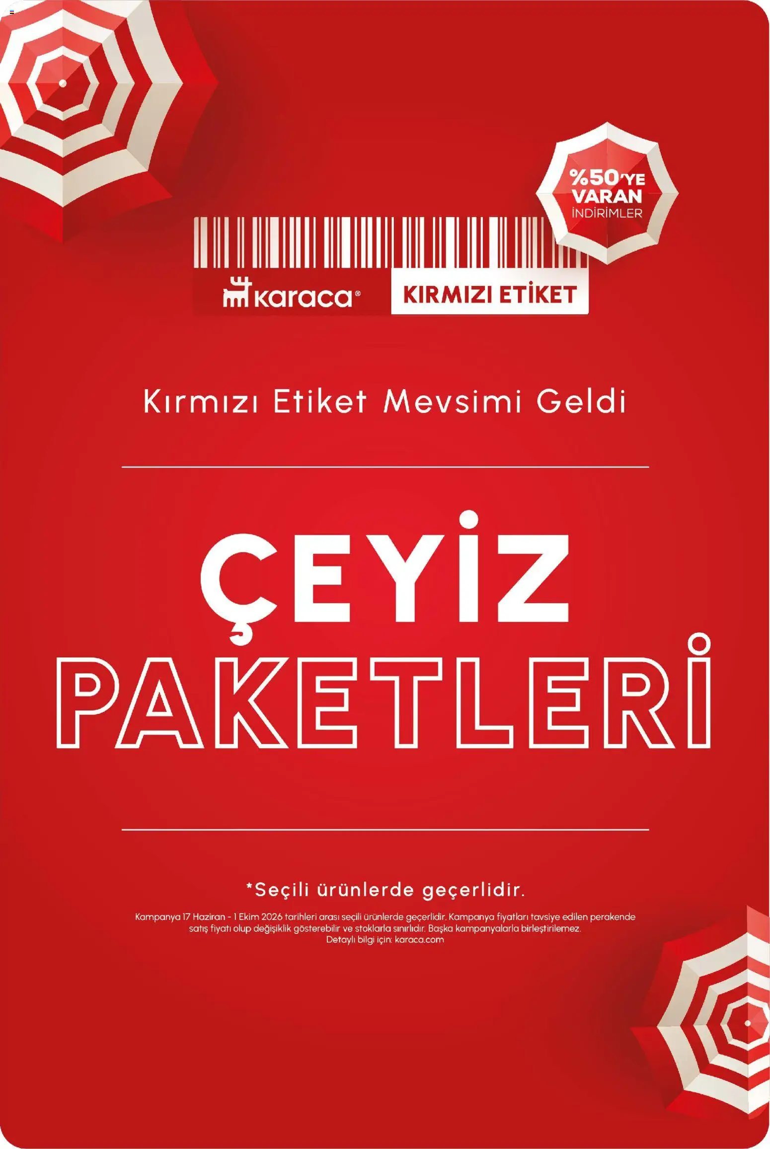 🛍️ Karaca Home - Çeyiz Paketleri, 17 Haziran 2026 itibariyle » Özel fırsatları keşfedin ve bugün tasarruf edin! 💰
