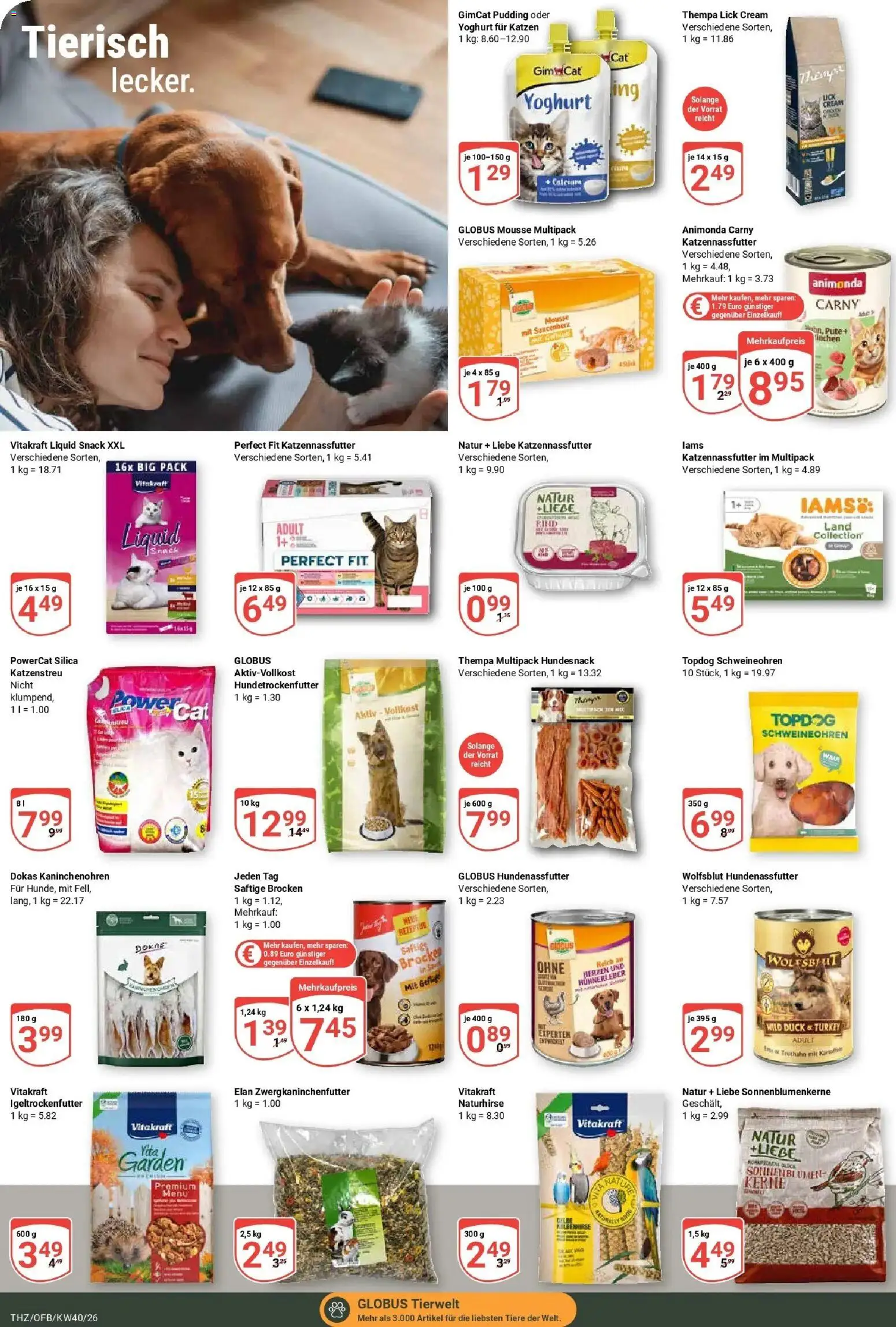 Globus Prospekt Zeitz (ab 28.09.2026) » Angebote online | Seite: 21 | Produkte: Miele, Pute, Pudding