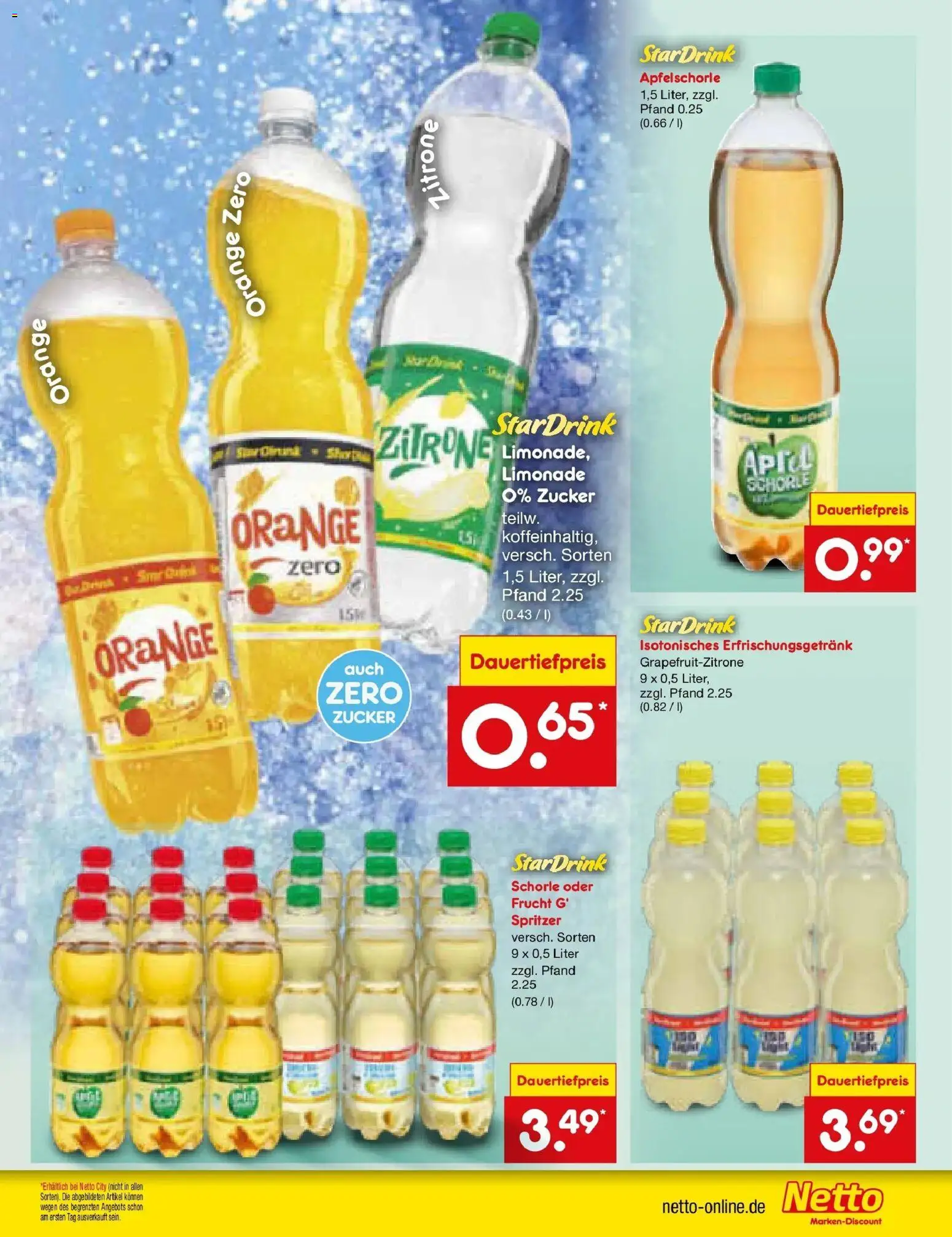 Netto Marken-Discount Prospekt – gültig ab 10.08.2026 | Seite: 31 | Produkte: Äpfel, Limonade, Zucker, Zitrone