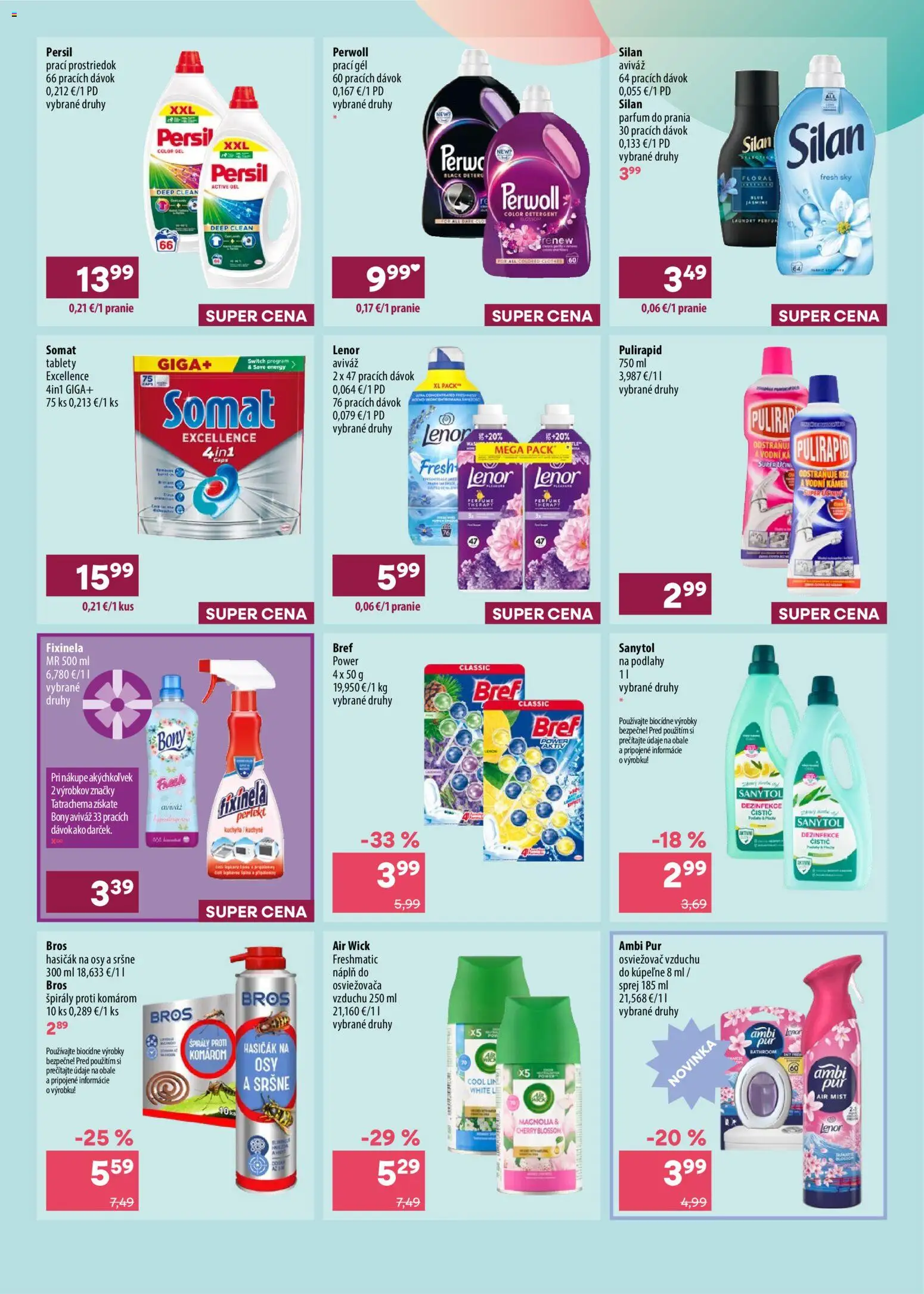 Nové 101 drogerie akcie – leták je platný od 22.07.2026 | Strana: 5 | Produkty: Kuchyňa, Osviežovač vzduchu, Aviváž