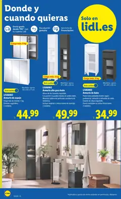 Vista previa Lidl folleto de bazar válido desde el 27/07/2026 | Página: 4 | Productos: Estante, Armario, Baño, Espejo