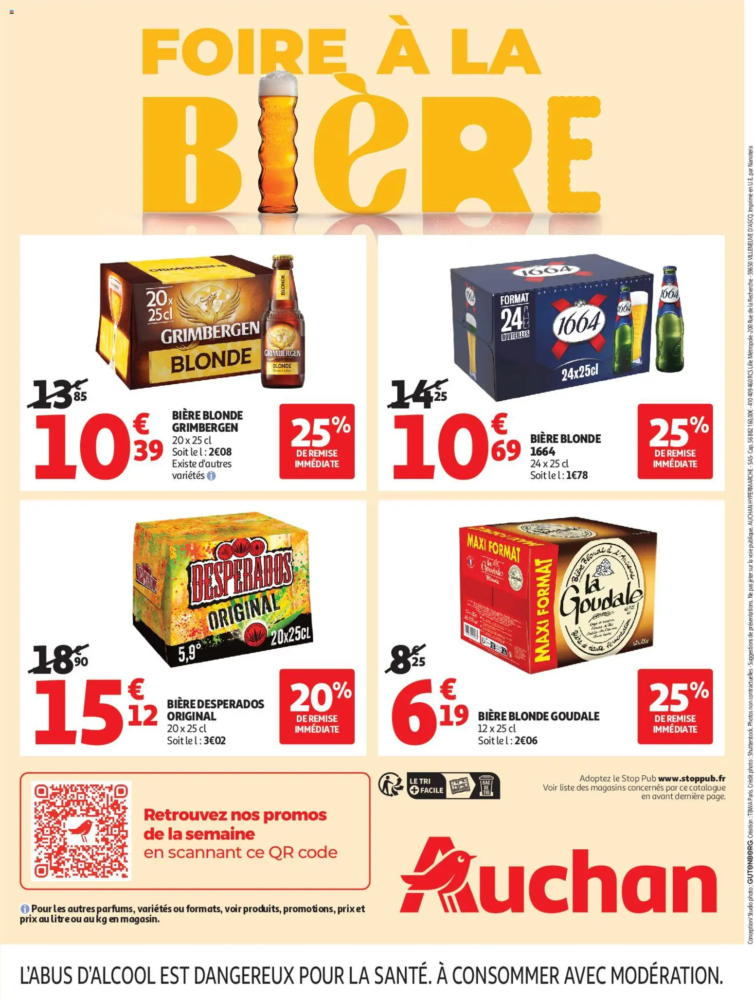 {H1} | Page: 62 | Produits: Desperados, Goudale, Bière blonde, Bière