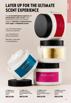 Offer preview "Oriflame - Catalogue 7/2026" | Page: 37 | Products: Cream, Fragrance, Perfume
