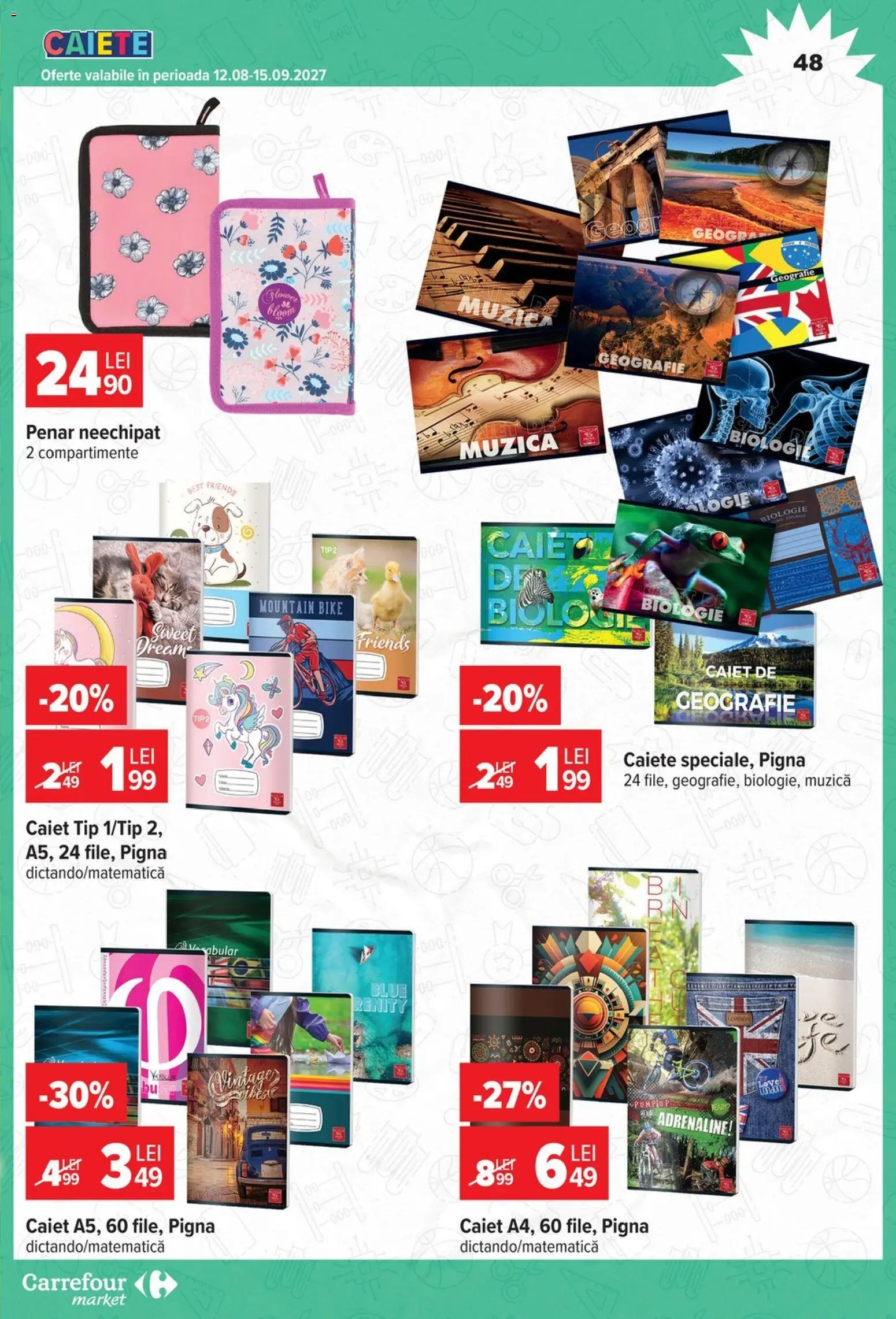 Noul catalog Carrefour – valabil de la 26.08.2026 | Pagină: 48 | Produse: Best, Tip