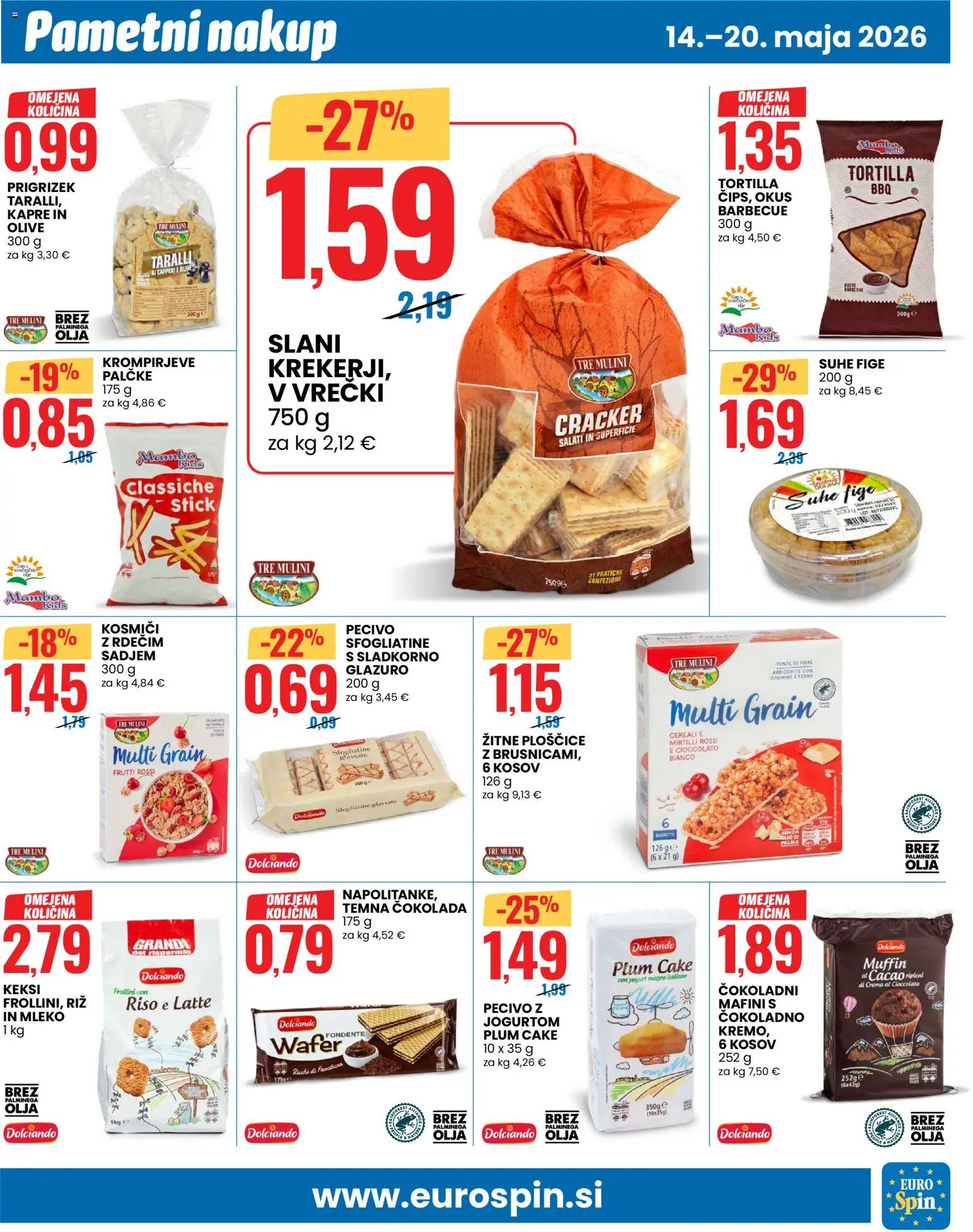 Novi Eurospin katalog ponudbe – veljaven od 14.05.2026 | Stran: 7