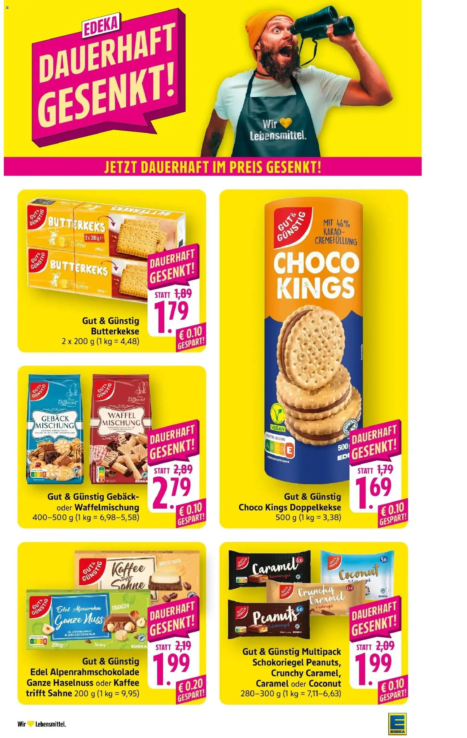 Edeka Prospekt Eislingen (ab 05.10.2026) » Angebote Online | Seite: 44 | Produkte: Butter, Kaffee, Butterkekse, Sahne