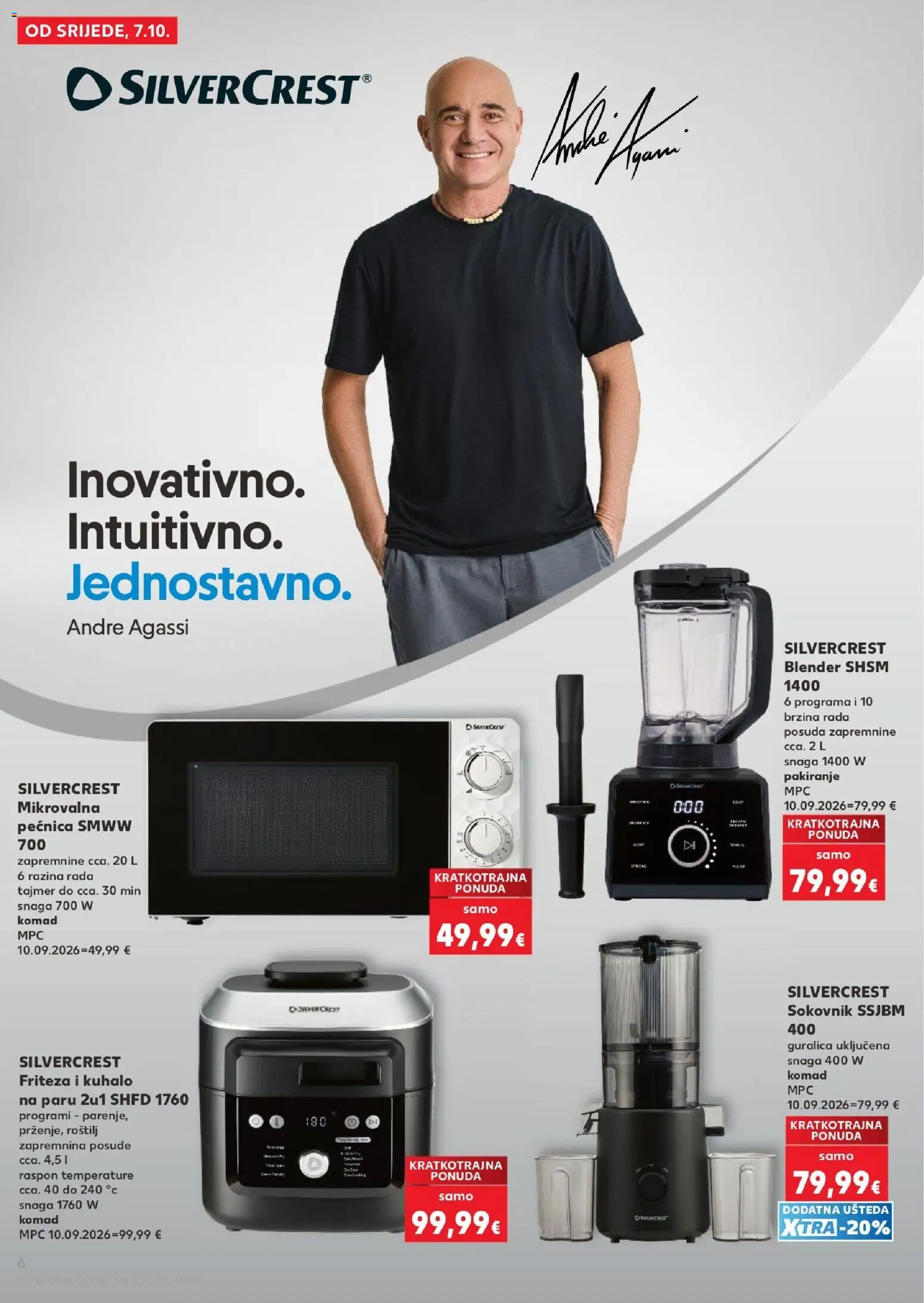 Kaufland katalog | vrijedi od 07.10.2026 | Stranica: 6 | Proizvodi: Sokovnik, Posuđe, Blender, Pećnica