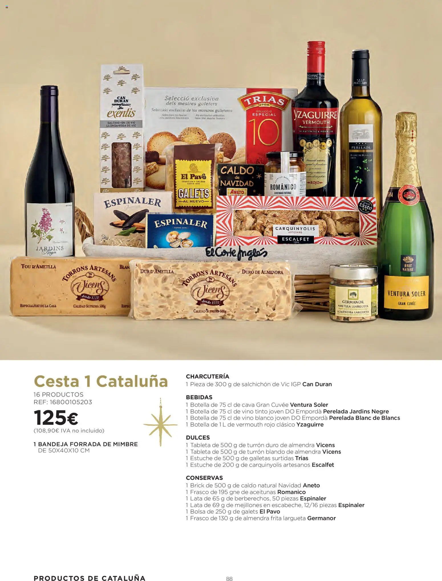 Hipercor - Cestas de Navidad Cataluňa │ válido desde el 08/10/2026 | Página: 88