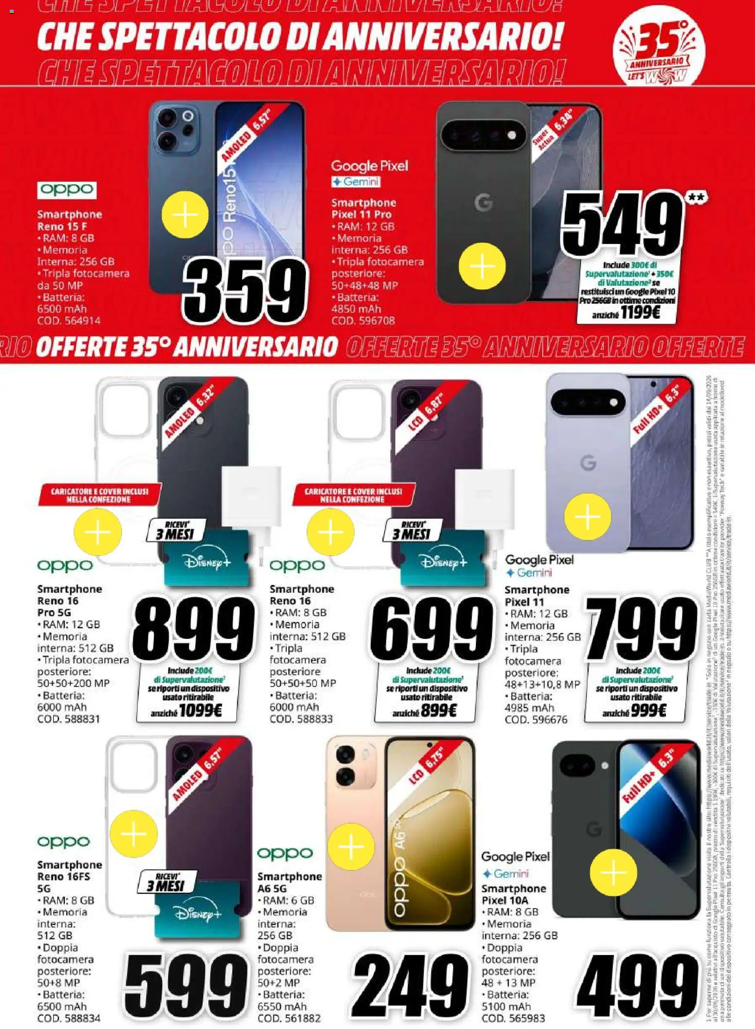 Volantino Media World del 14/09/2026 | Pagina: 7