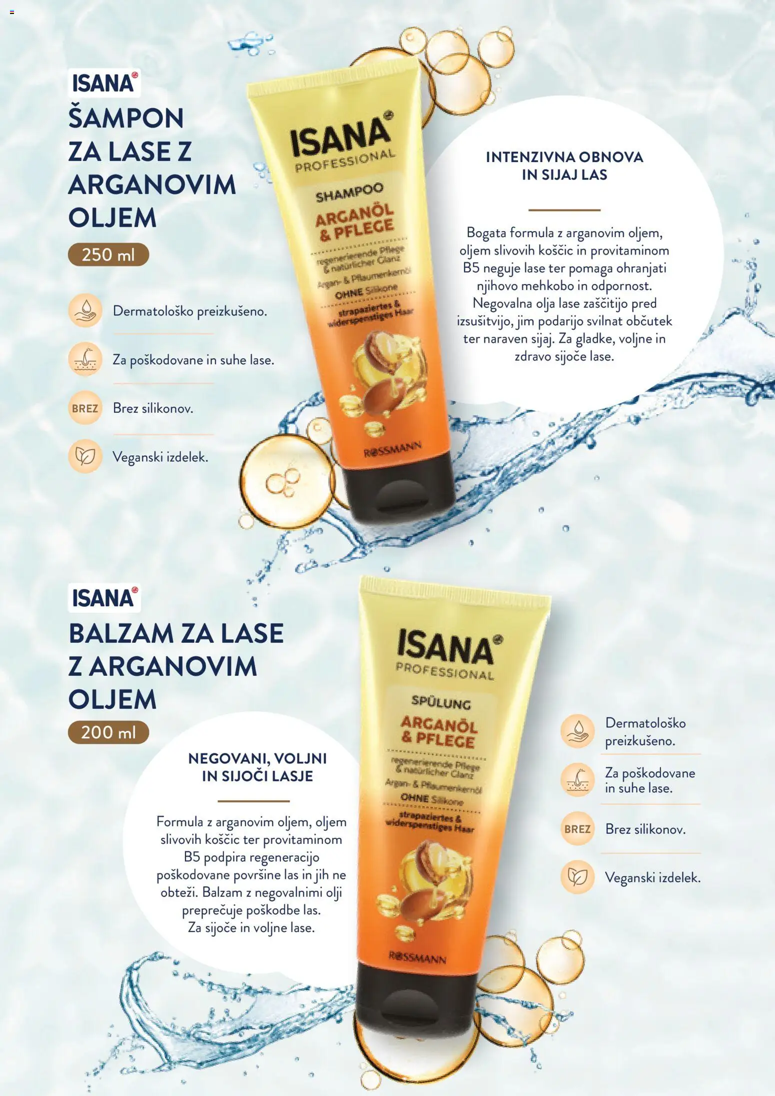 Novi Spar katalog ponudbe – veljaven od 24.09.2026 | Stran: 34 | Izdelki: Sampon, Balzam za lase