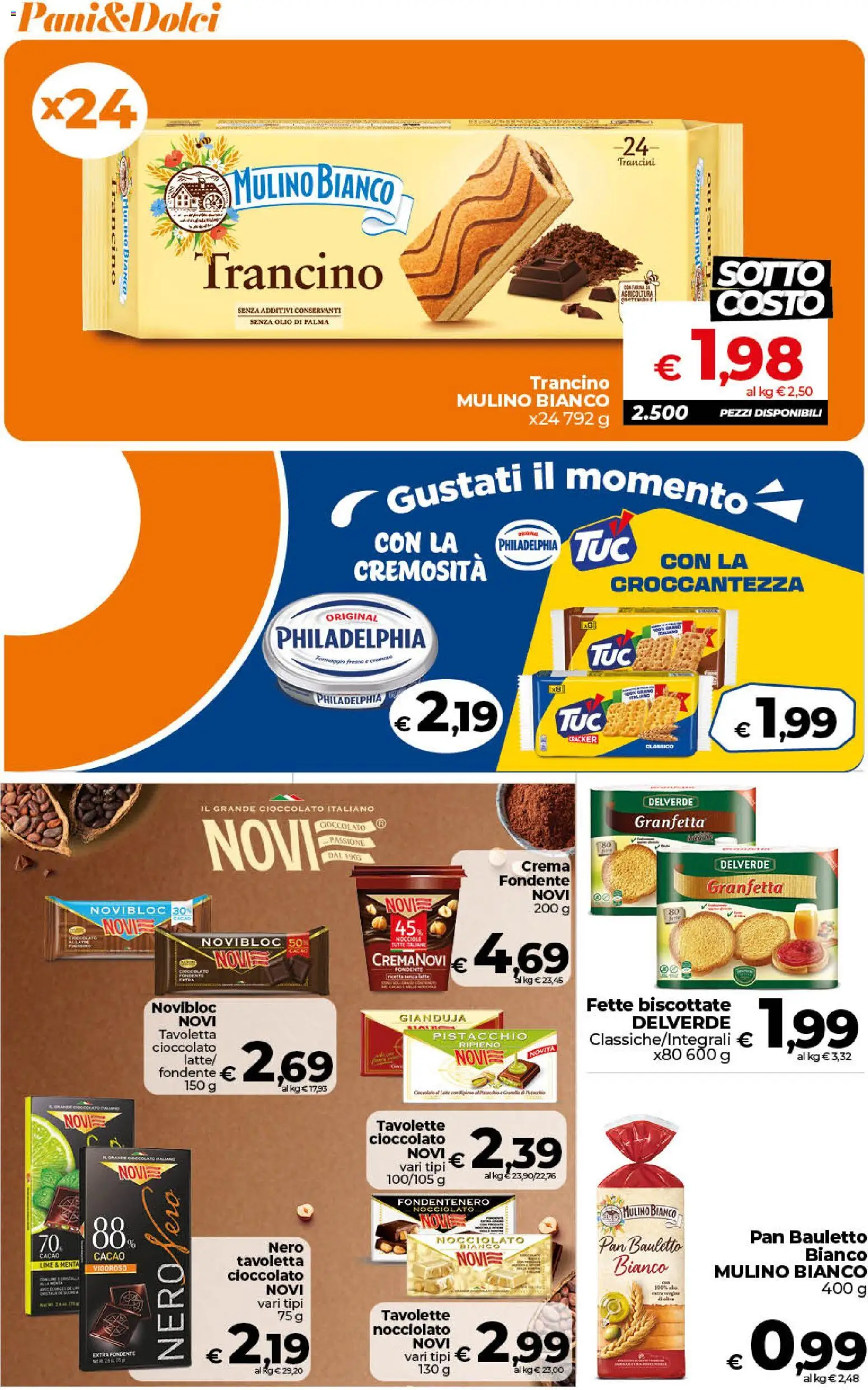 Volantino Ipercoop del 13/10/2026 | Pagina: 34 | Prodotti: Crema, Lime, Cacao, Fette biscottate