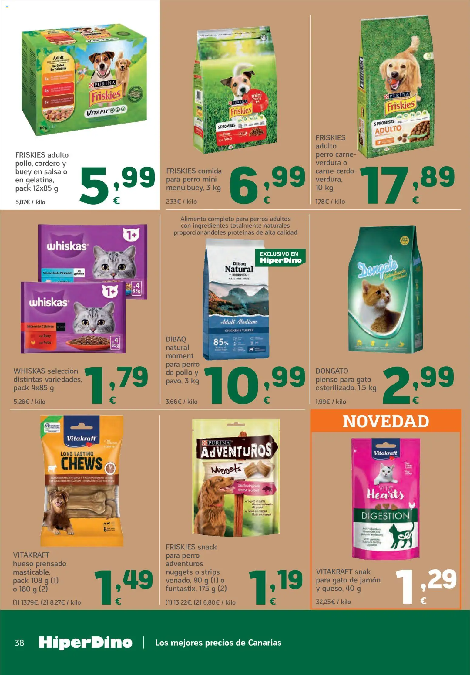 HiperDino folleto │ válido desde el 09.06.2026 | Página: 38 | Productos: Gelatina, Κρεμάστρα, Jamón, Φίλτρο καφέ