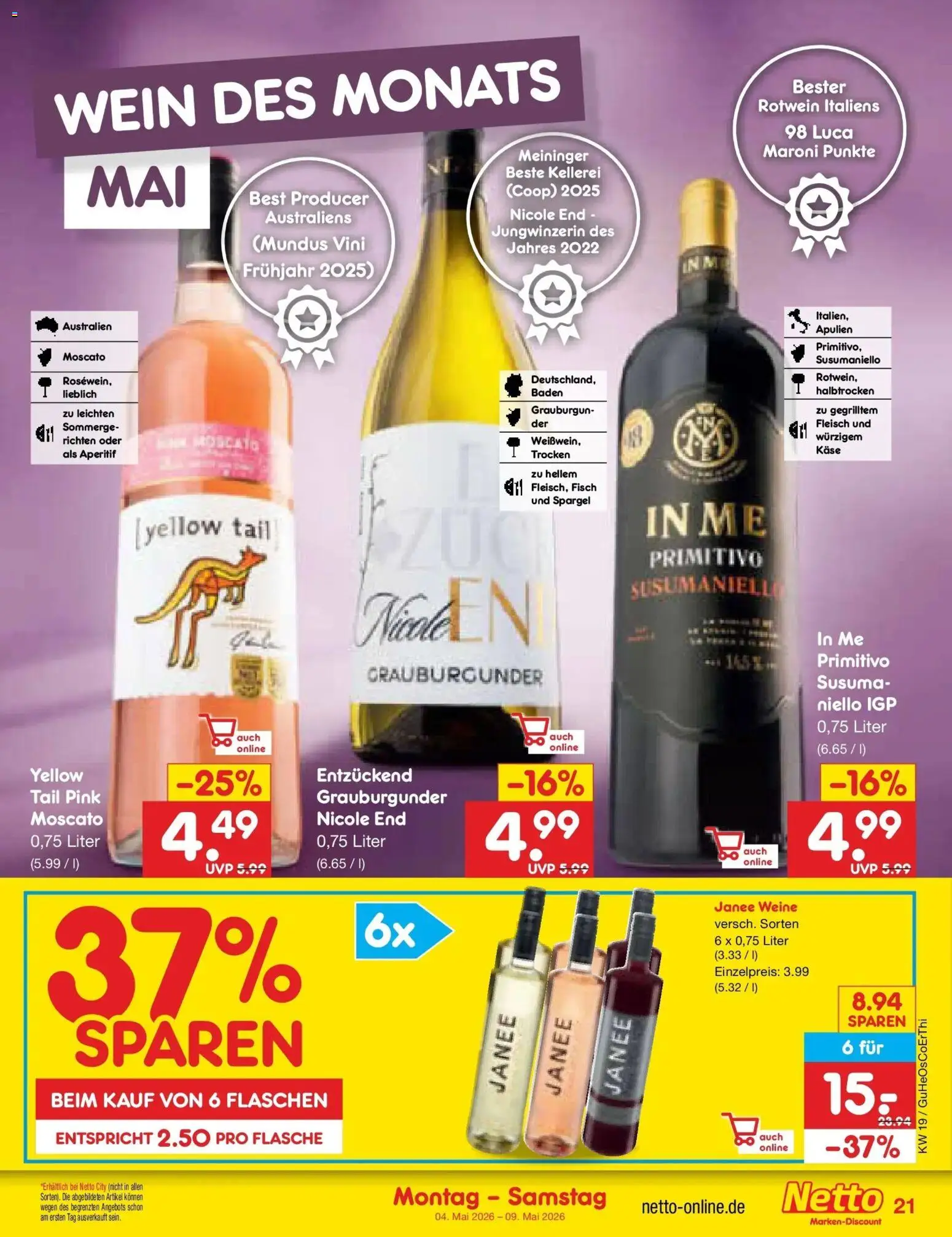 Netto Marken-Discount Prospekt Nordhausen	 – gültig ab 04.05.2026 | Seite: 23