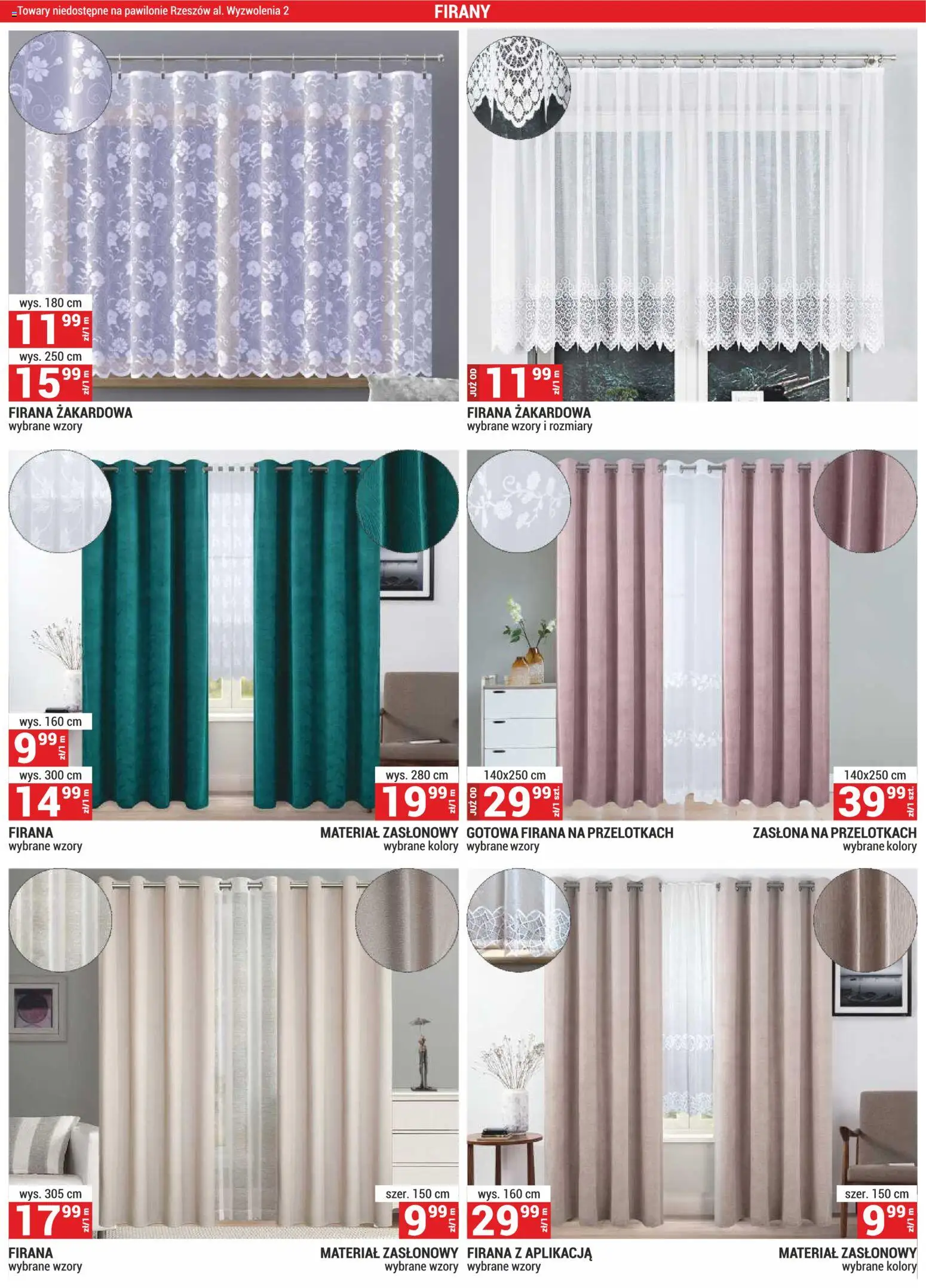 Merkury Market gazetka od 01.10.2026 | Strona: 60 | Produkty: Firany