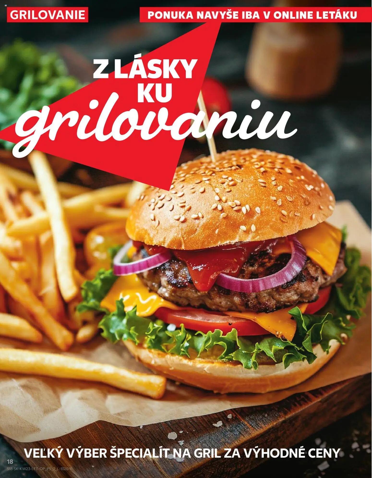 Nové Kaufland akcie – leták je platný od 04.06.2026 | Strana: 18 | Produkty: Gril