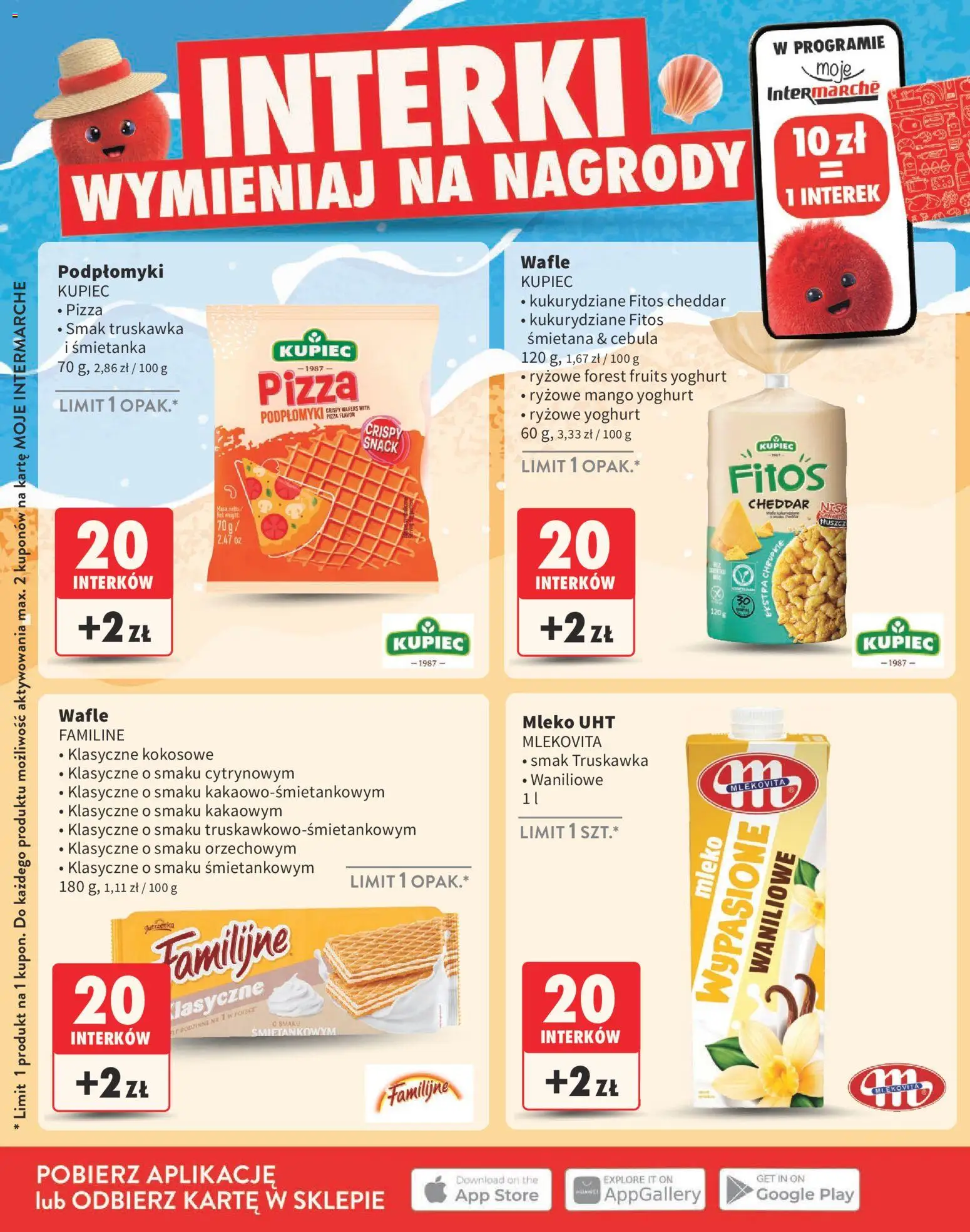Intermarche gazetka - Katalog nagród od 02.07.2026 | Strona: 6 | Produkty: Mango, Wafle, Mleko, Śmietana