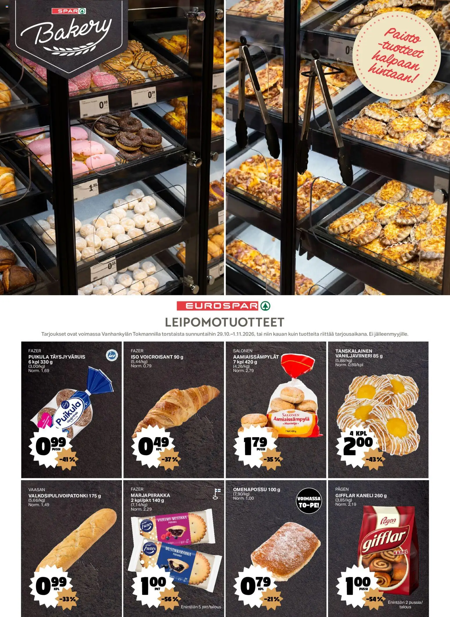 Tokmanni Eurospar Vanhankylä – voimassa 29/10/2026 alkaen | Sivu: 3 | Tuotteet: Kaneli