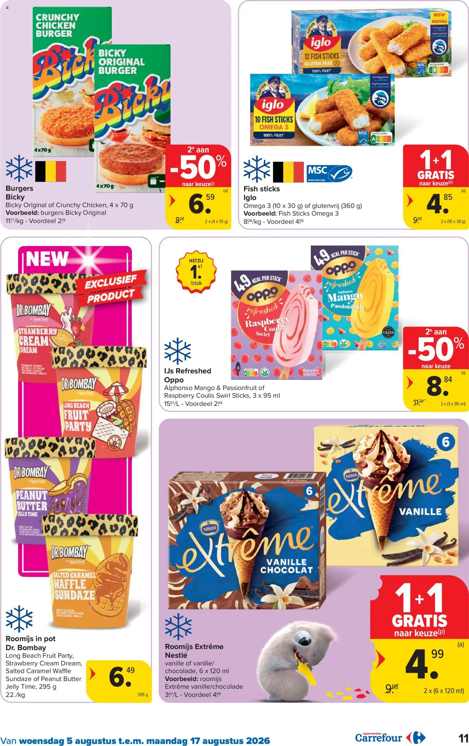 {H1} | Pagina: 11 | Producten: Omega 3, Vanille, Filet, Pot