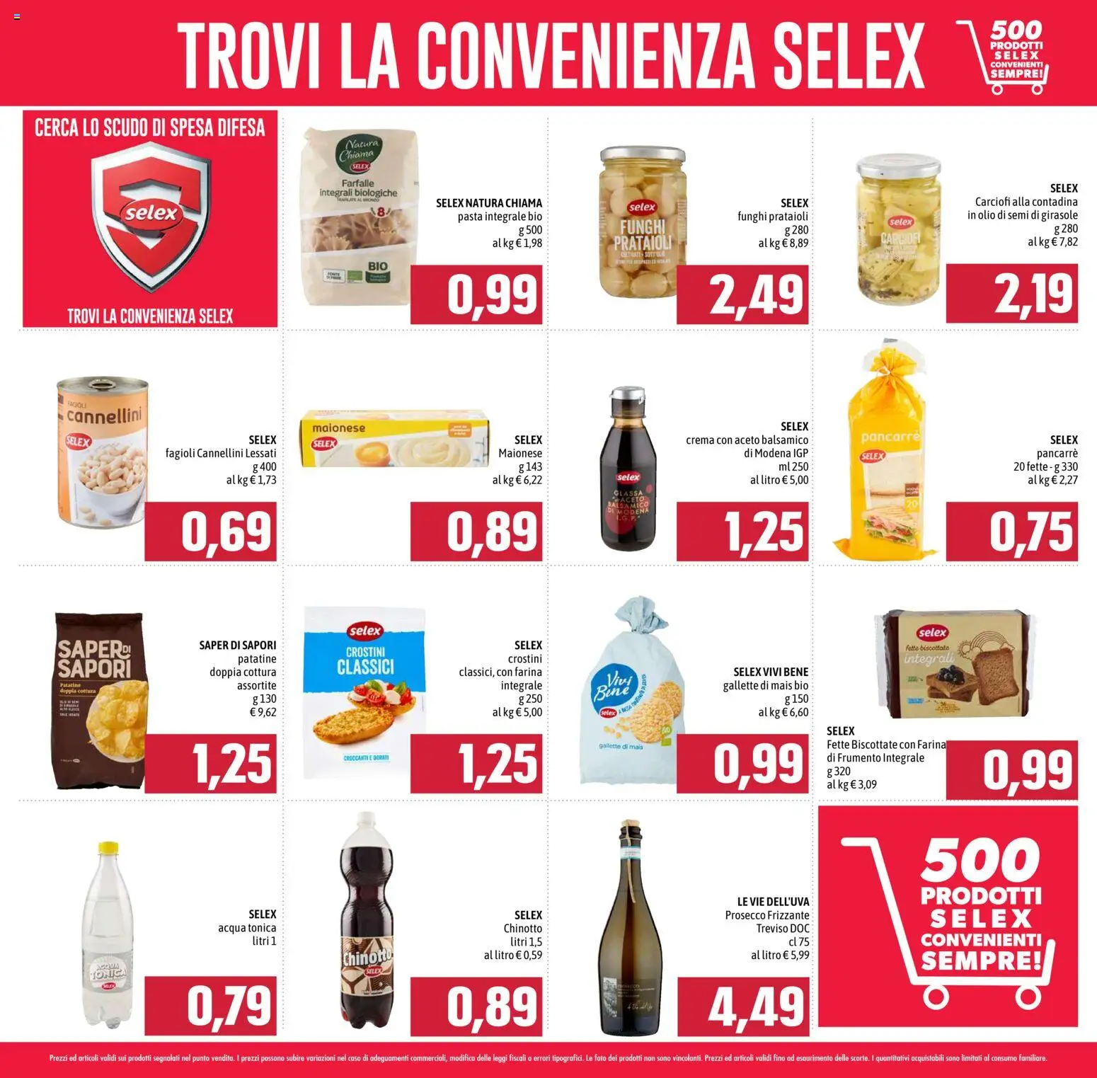 Volantino Emisfero del 27/08/2026 | Pagina: 23 | Prodotti: Fagioli, Farfalle, Funghi, Olio di semi di girasole