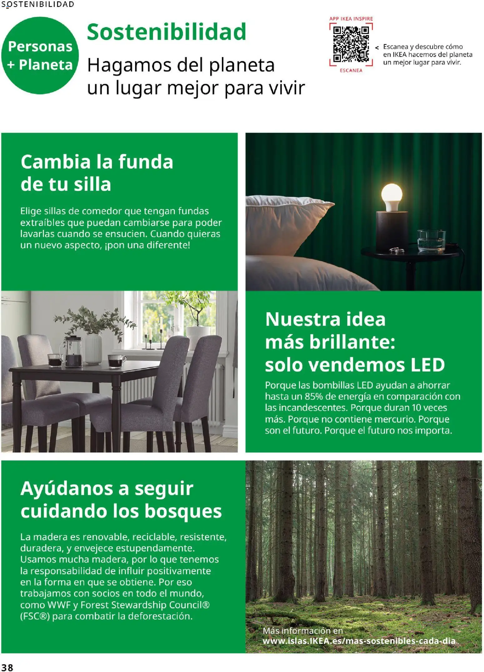Catálogo IKEA Comedores │ válido desde el 06.03.2026 | Página: 38 | Productos: Funda, Silla