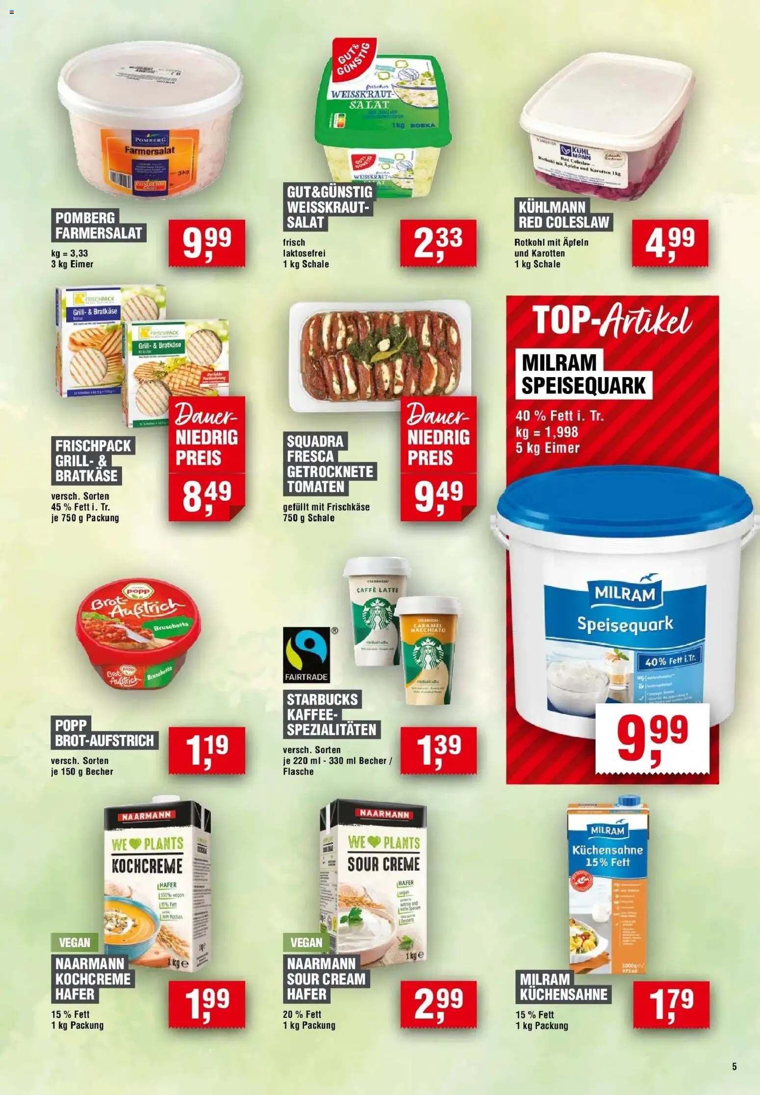 Edeka Prospekt Zella-Mehlis (ab 13.08.2026) » Angebote Online | Seite: 5 | Produkte: Grill, Spezialitäten, Brot, Salat