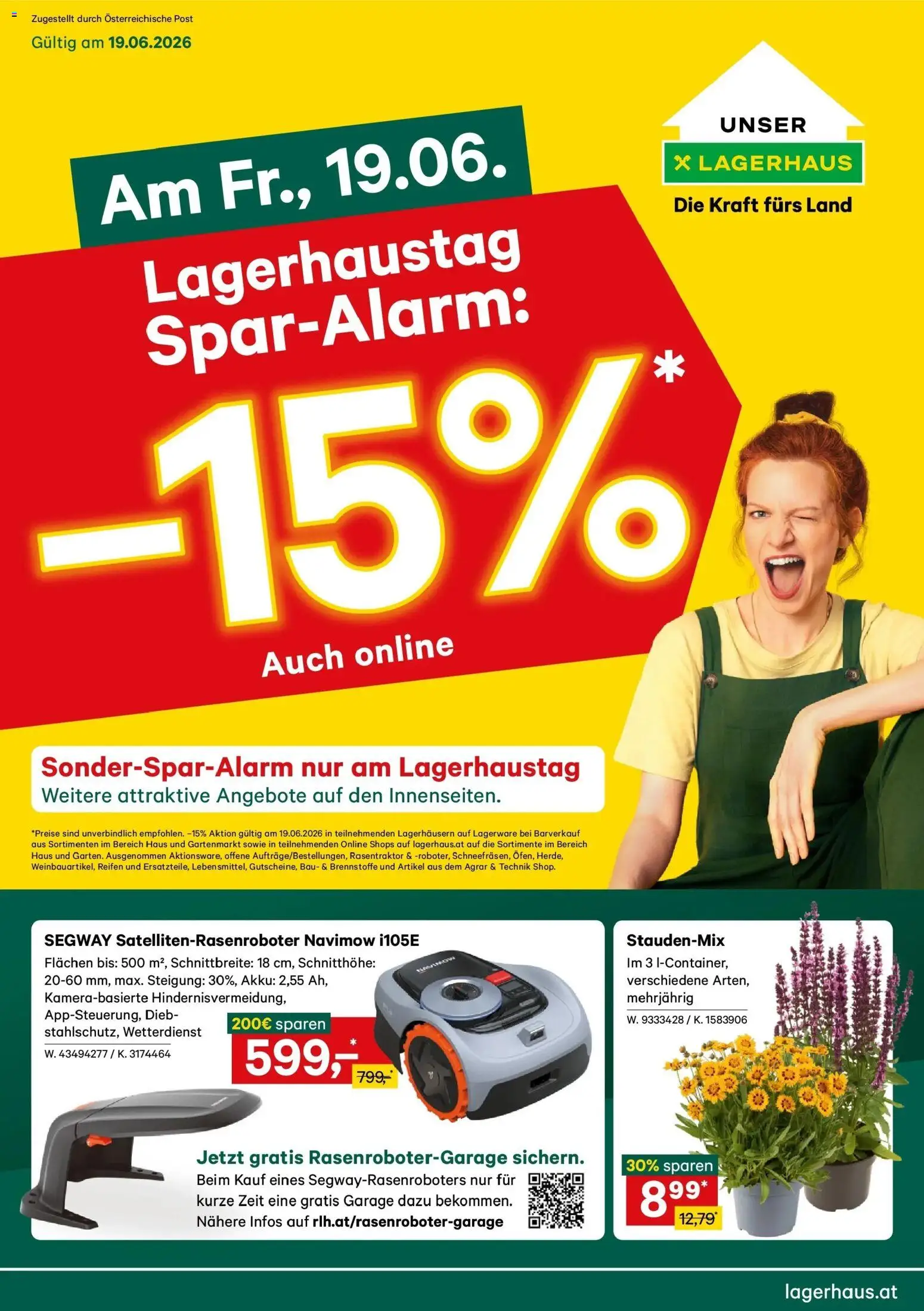 Lagerhaus Wochen Angebote gültig ab 19.06.2026 | Seite: 1