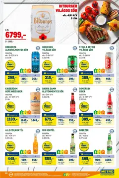 Metro Grill katalógus 2026/05 - amely érvényes a következő dátumtól: 02.05.2026 | Oldal: 13 | Termékek: Cider, Alkoholmentes sör, Gluténmentes, Só