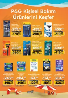 04.06.2026 tarihinden itibaren geçerli olan Migros kataloğu önizlemesi | Sayfa: 8 | Ürünler: Tıraş makinesi
