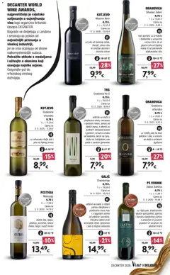 Interspar Vino Katalog - Pregled kataloga iz trgovine Interspar, vrijedi od 16.09.2026 | Stranica: 5 | Proizvodi: Šaran, Vino, Kozice, Časopis