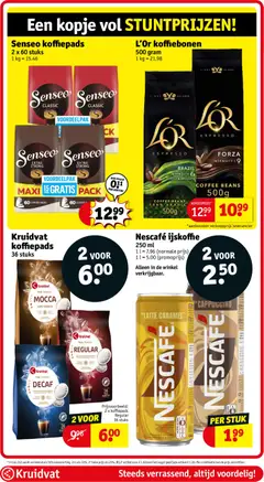 Nescafé ijskoffie, 250 ml ijskoffie - Voorbeeld van een folder van Kruidvat, geldig van 05.05.2026 | Pagina: 64