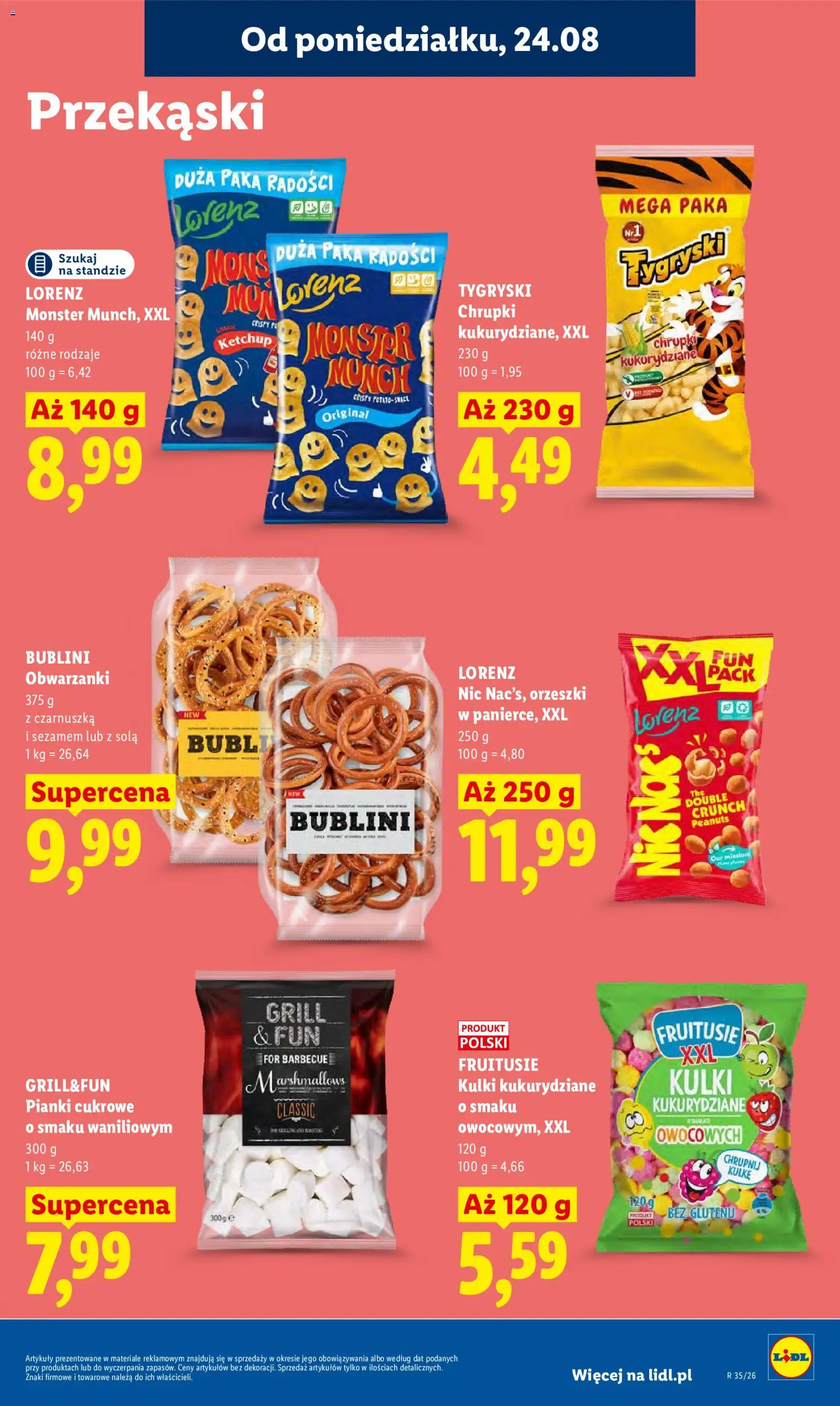 Lidl Polsko leták od 24.08.2026 | Strana: 81 | Produkty: Monster