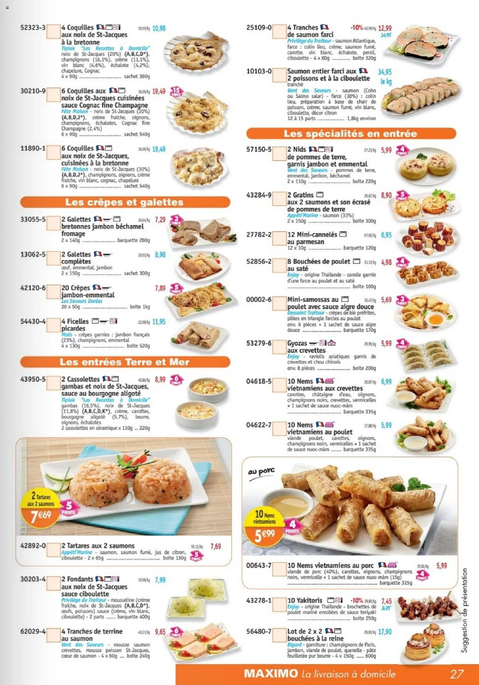{H1} | Page: 27 | Produits: Échalote, Béchamel, Porc, Pommes de terre