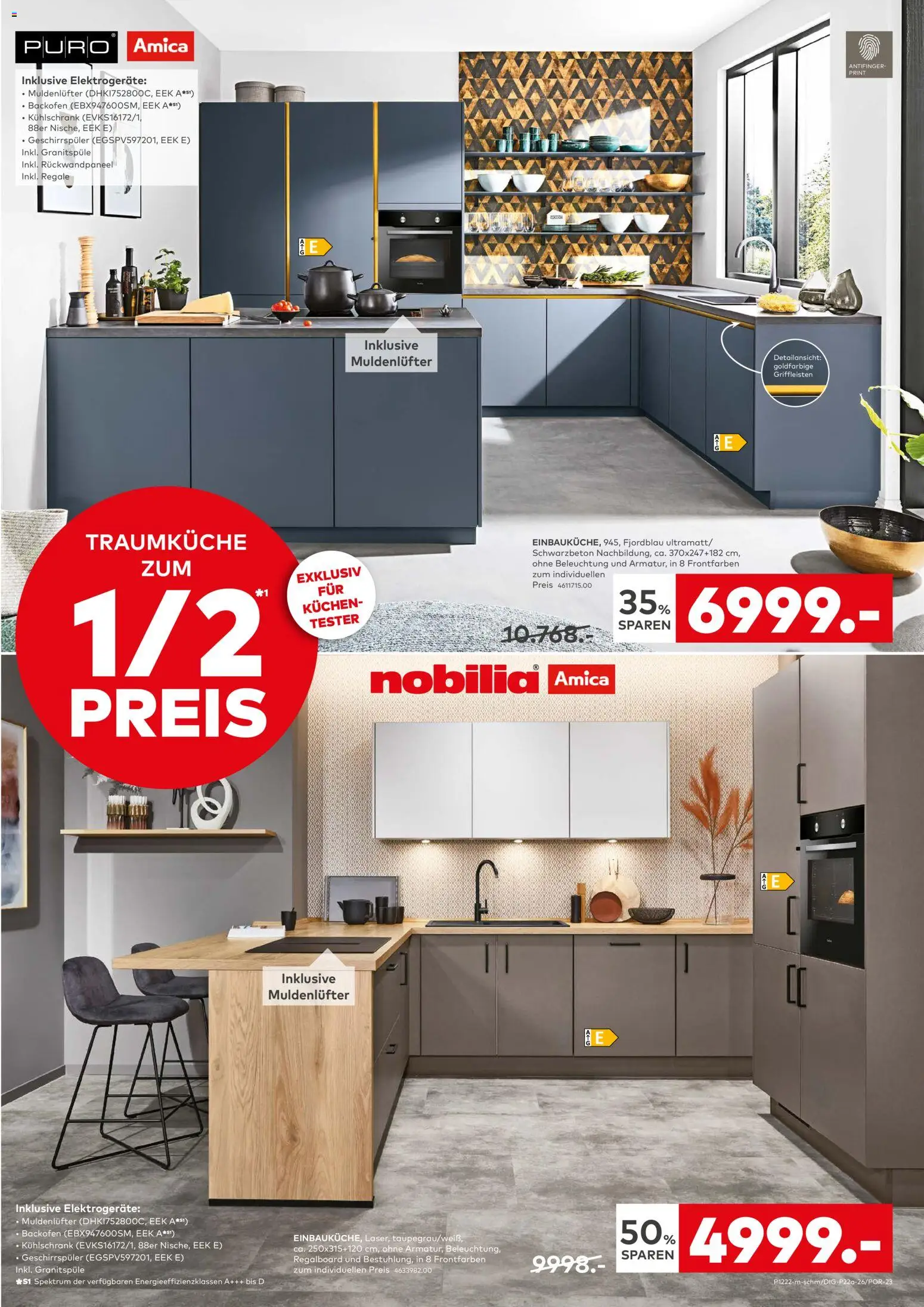 Porta! Küchewelt – gültig ab 01.06.2026 | Seite: 3 | Produkte: Geschirrspüler, Kühlschrank, Backofen, Kuchen
