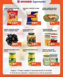 Ofertele Unicarm valabile de la 28.05.2026