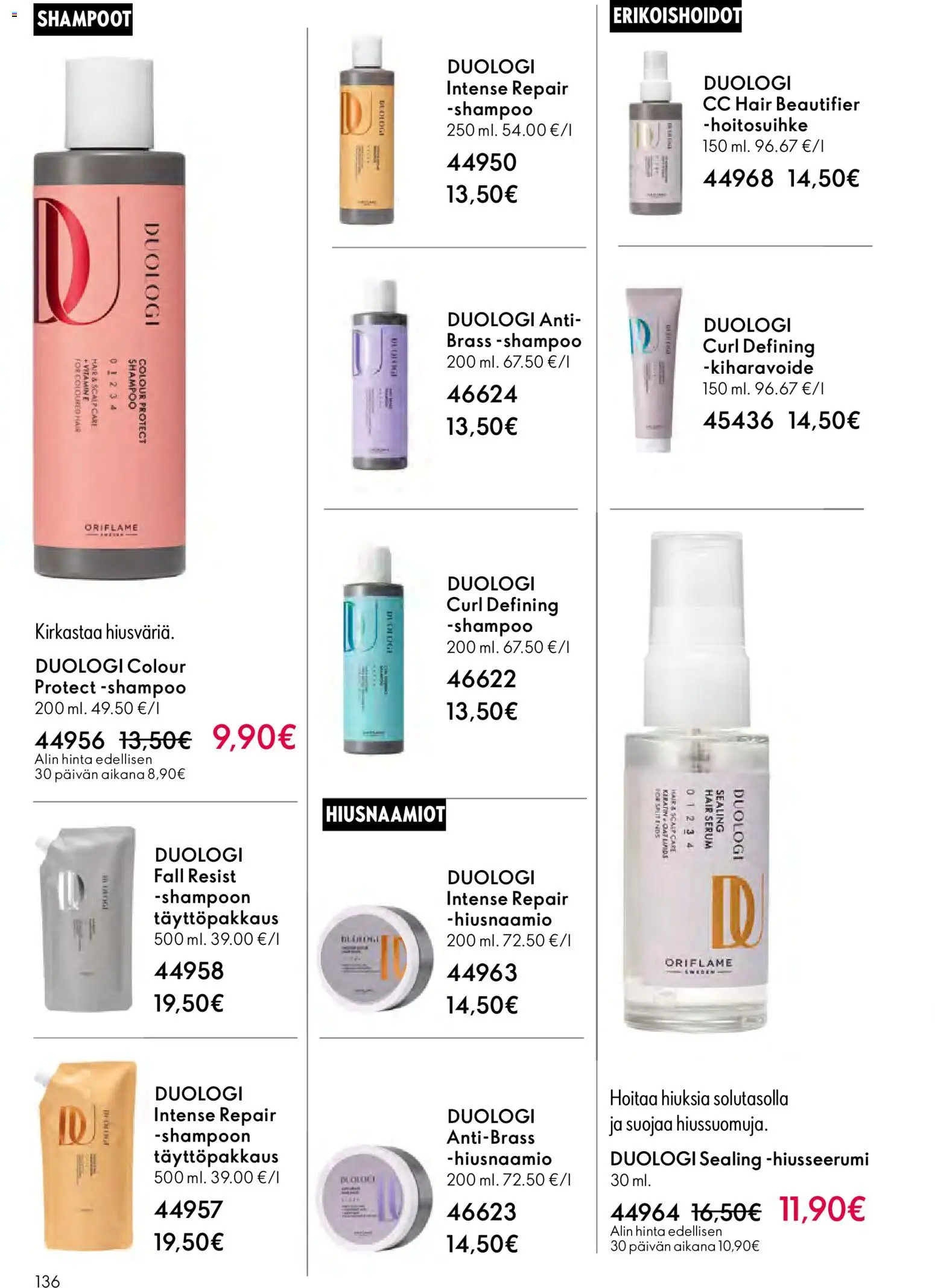 Oriflame - Esite 07 – voimassa 13.05.2026 alkaen | Sivu: 136