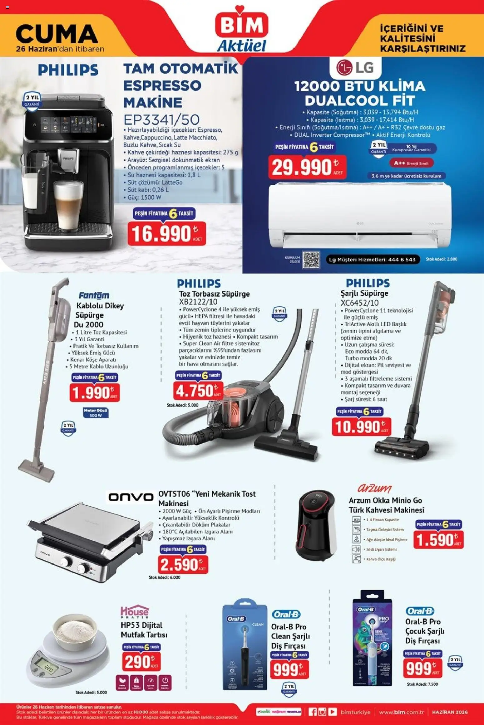 🛍️ BİM - Katalog Cuma, 26 Haziran 2026 itibariyle » Özel fırsatları keşfedin ve bugün tasarruf edin! 💰
