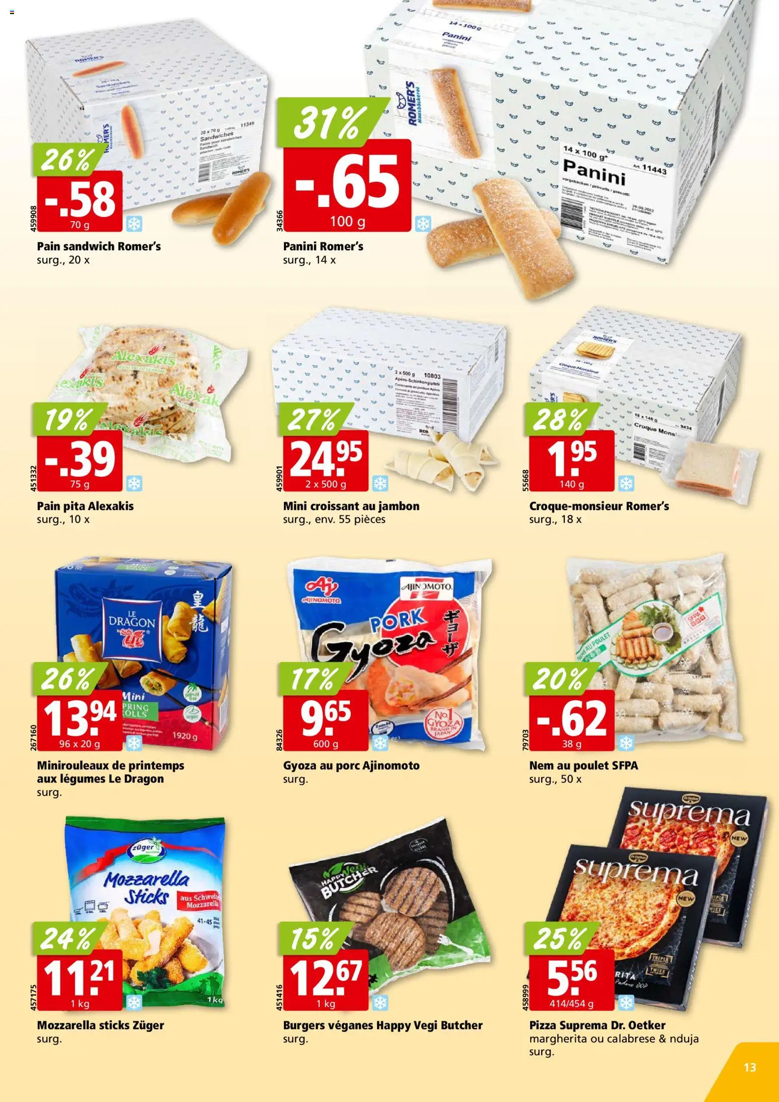 Aligro aktionen Chavannes, Matran, Genève, Sion – gültig ab 08.06.2026 | Seite: 13