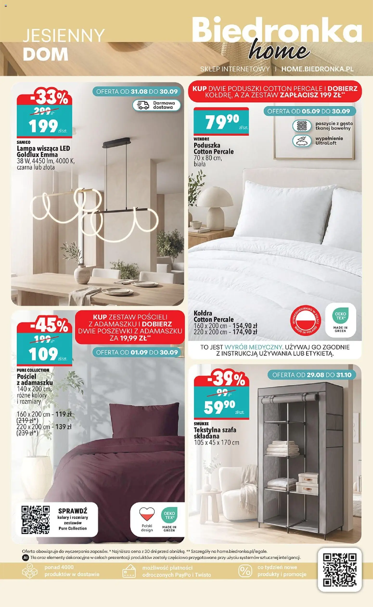Biedronka Polsko leták - Hity i inspiracje od 05.09.2026 | Strana: 41 | Produkty: Lampa, LED